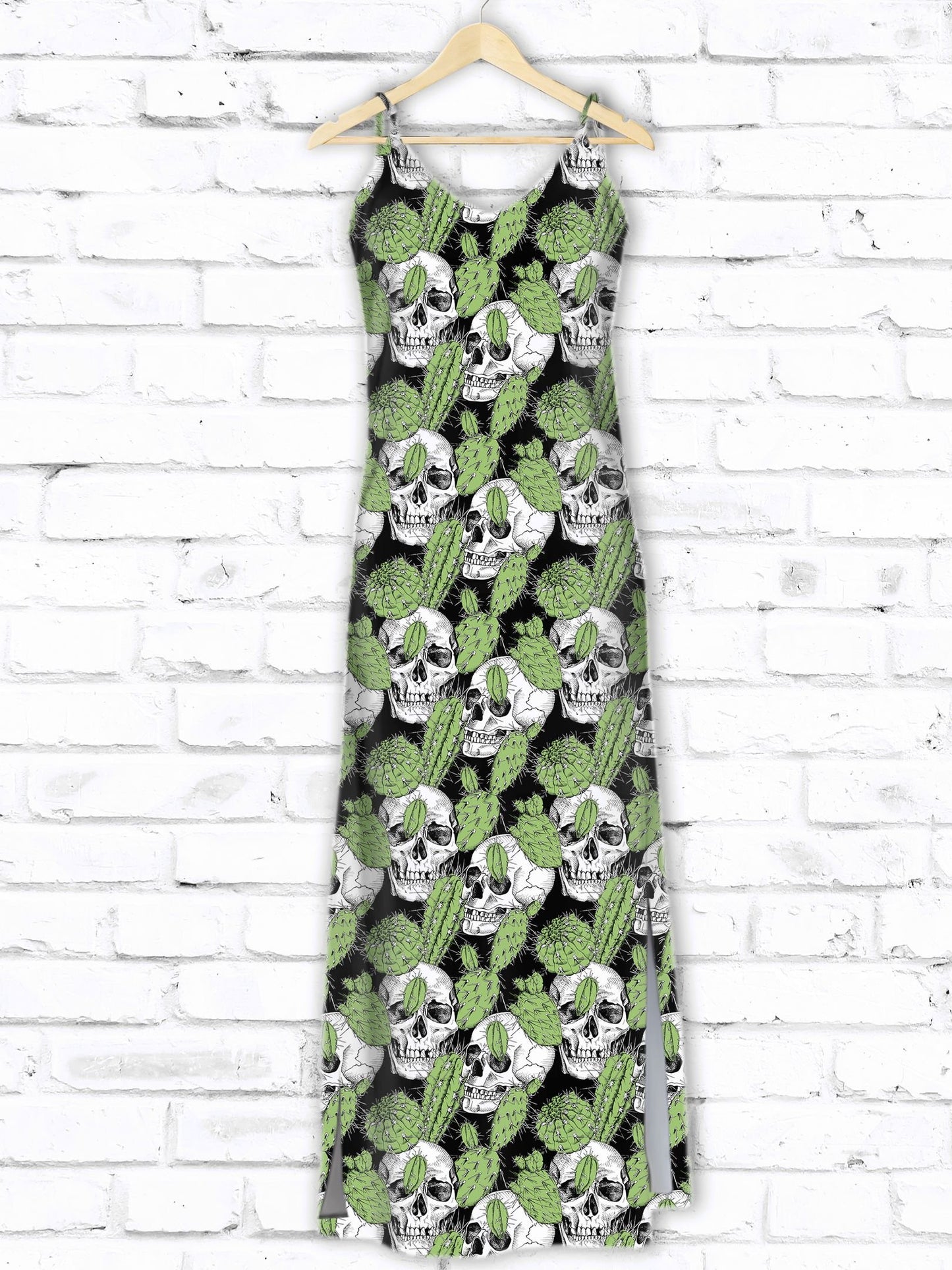 Hawaiian Skull and Cactus D1307 - Hawaii Dress