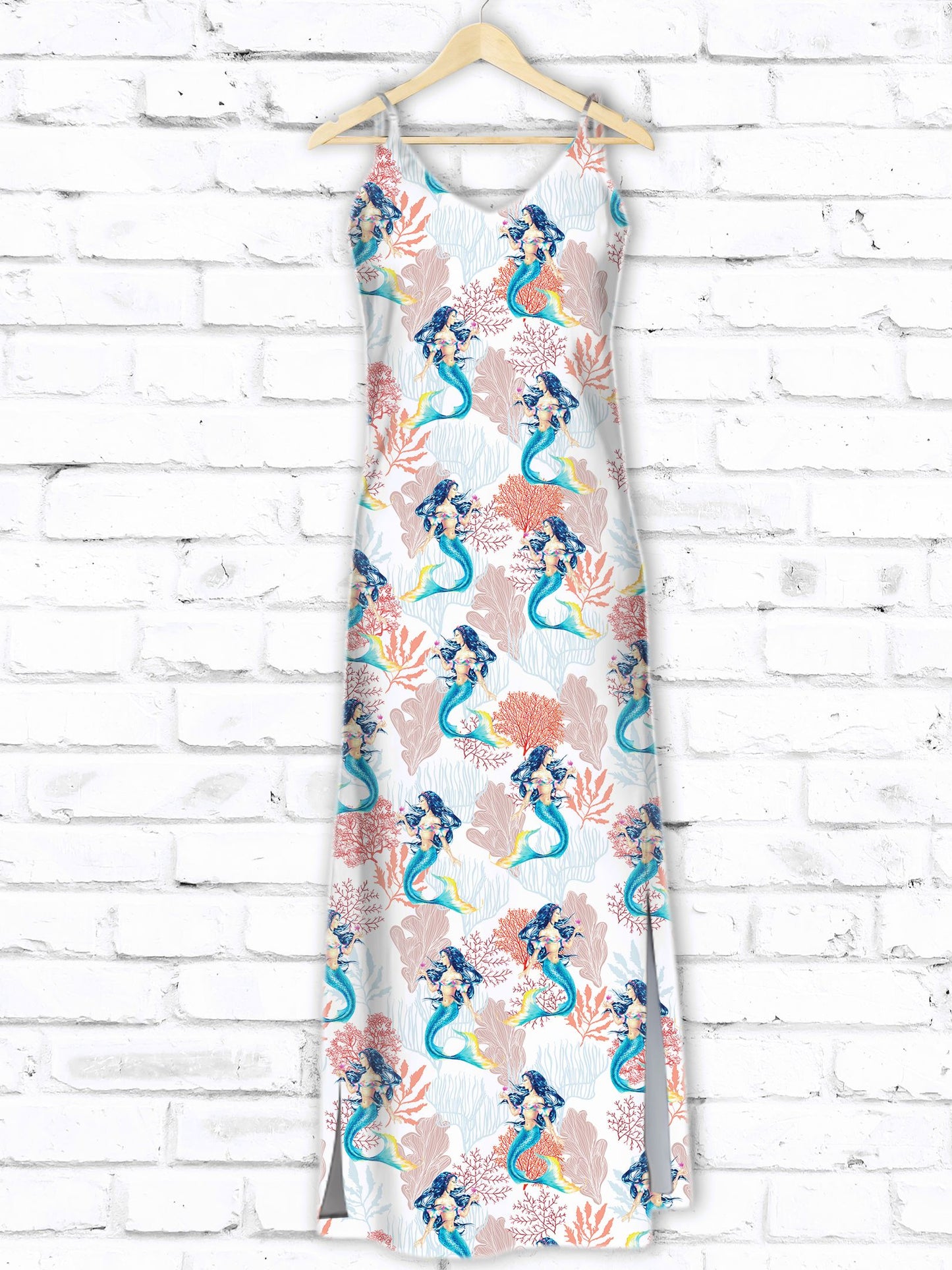 Hawaiian Mermaid Coral D1307 - Hawaii Dress