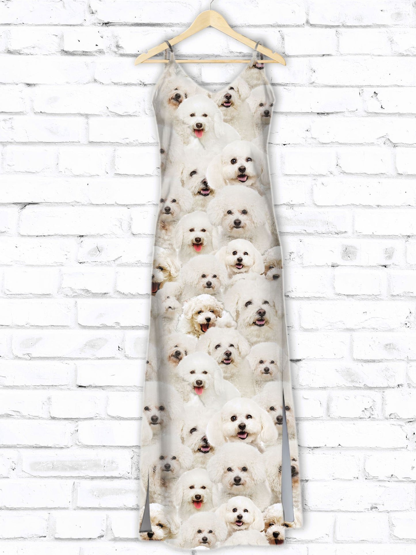 Hawaiian Bichon Frise Awesome D1407 - Hawaii Dress