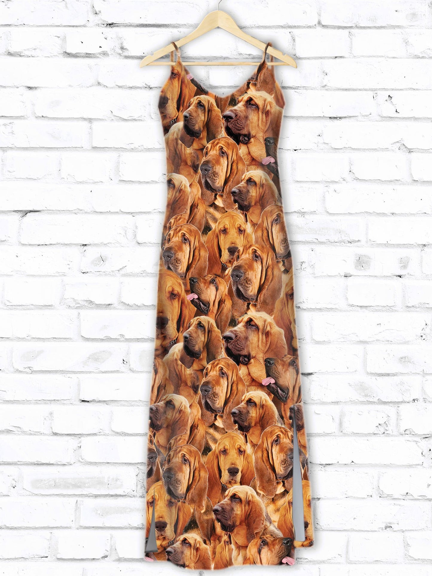 Hawaiian Bloodhound Awesome D1407 - Hawaii Dress