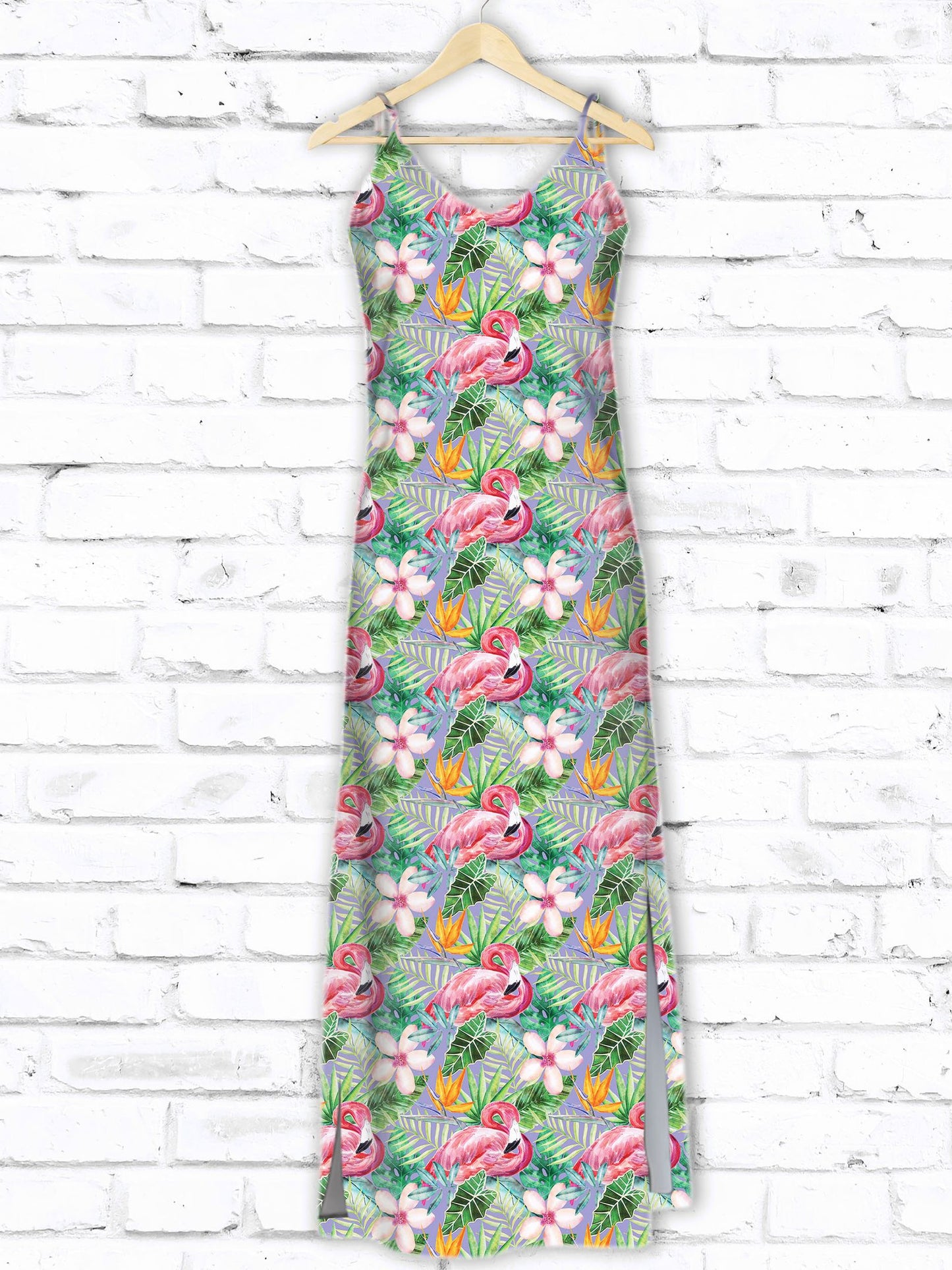 Hawaiian Flamingo Fresh D1407 - Hawaii Dress
