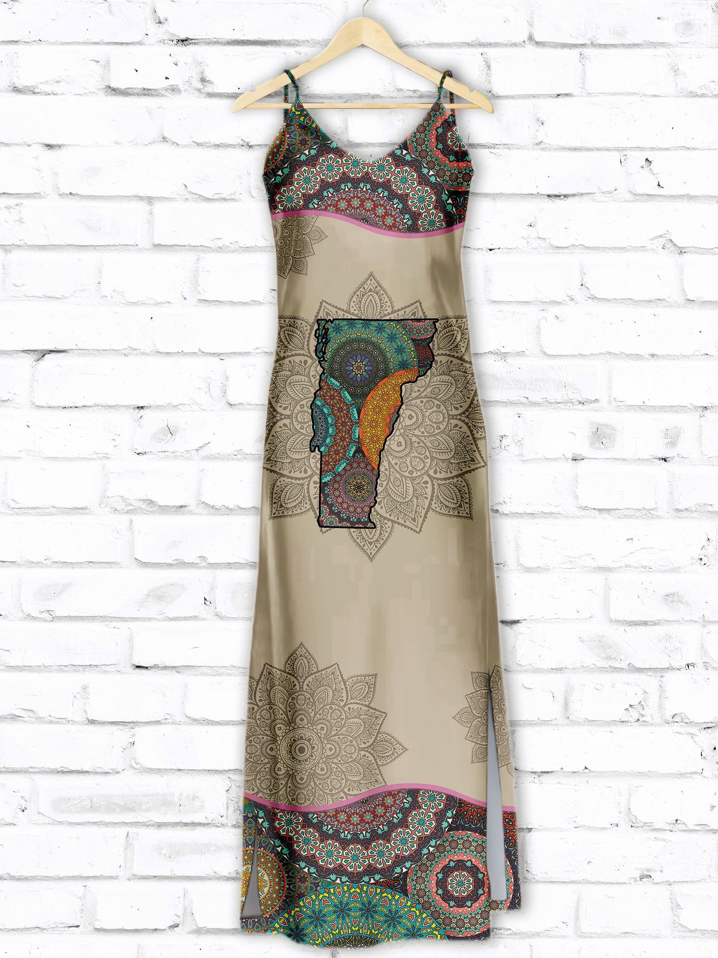 Hawaiian Awesome Vermont Mandala T1407 - Hawaii Dress