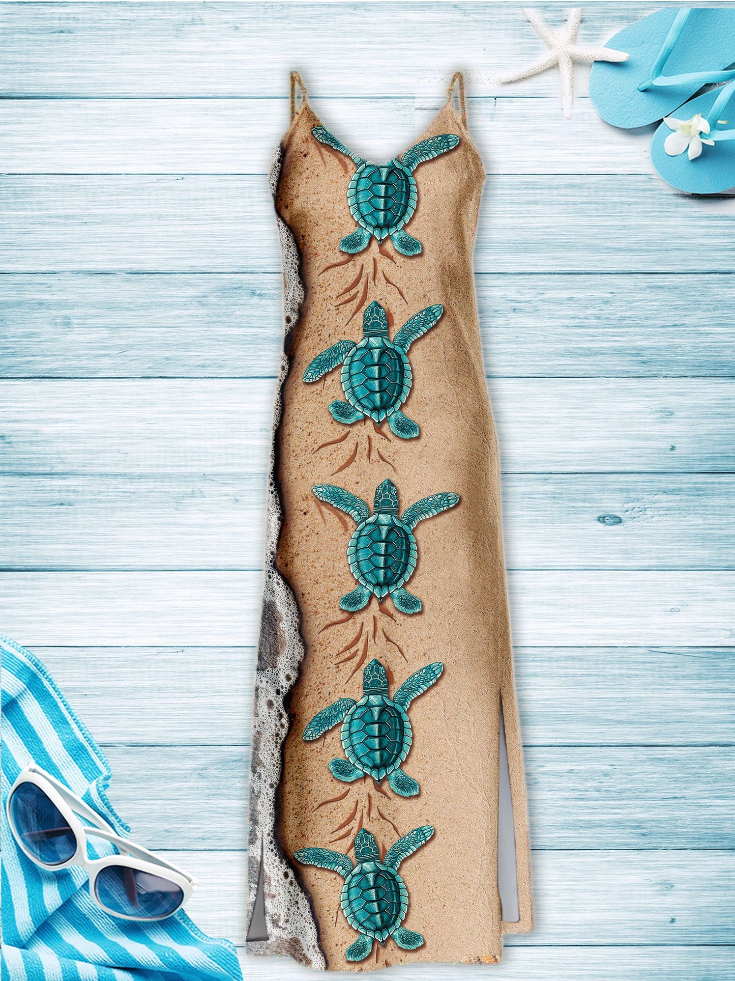 Hawaiian Turtle Beach T1507 - Hawaii Dress