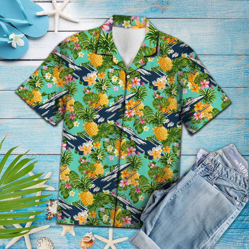 Tropical Pineapple Air Force H157007 - Hawaii Shirt