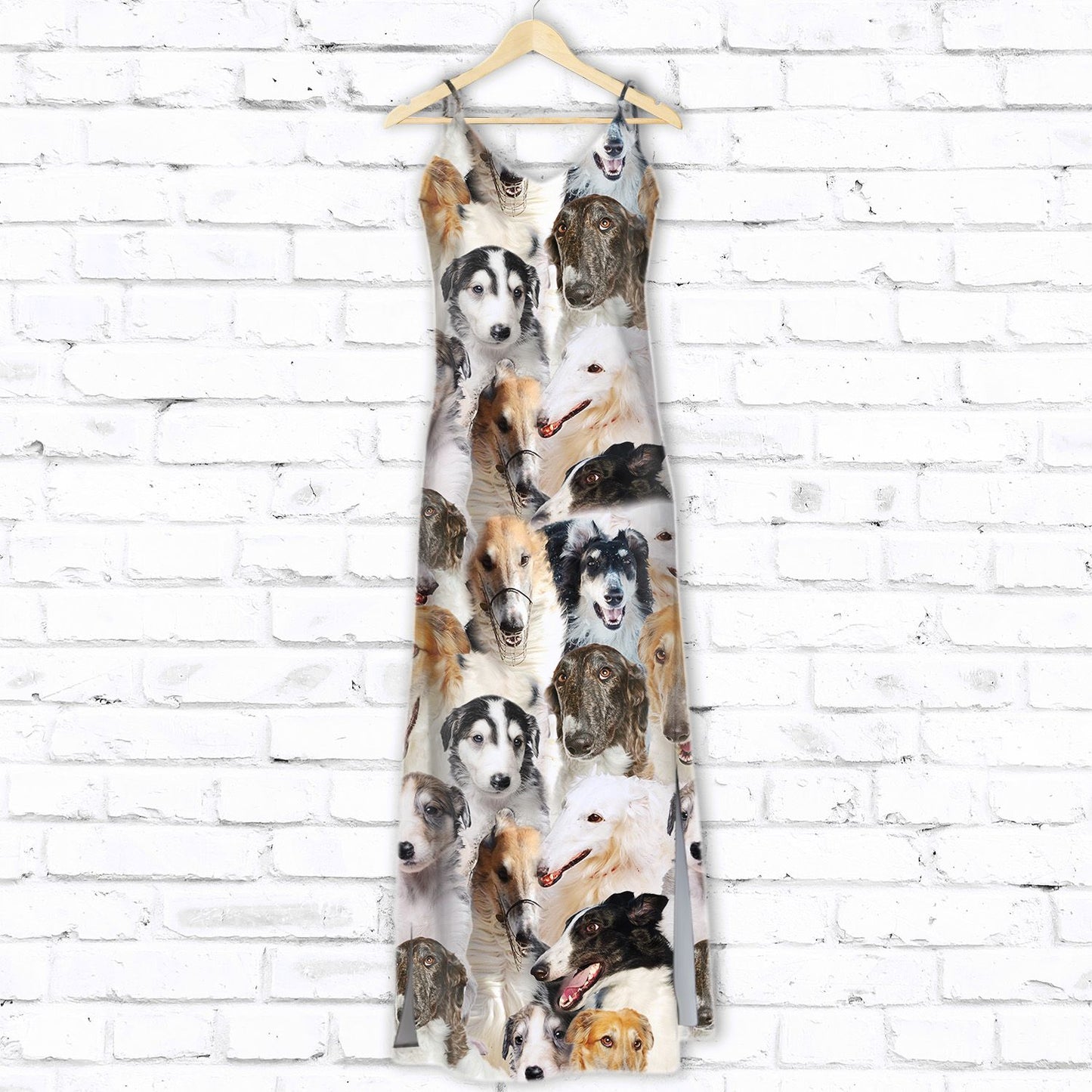 Hawaiian Borzoi Awesome D1507 - Hawaii Dress