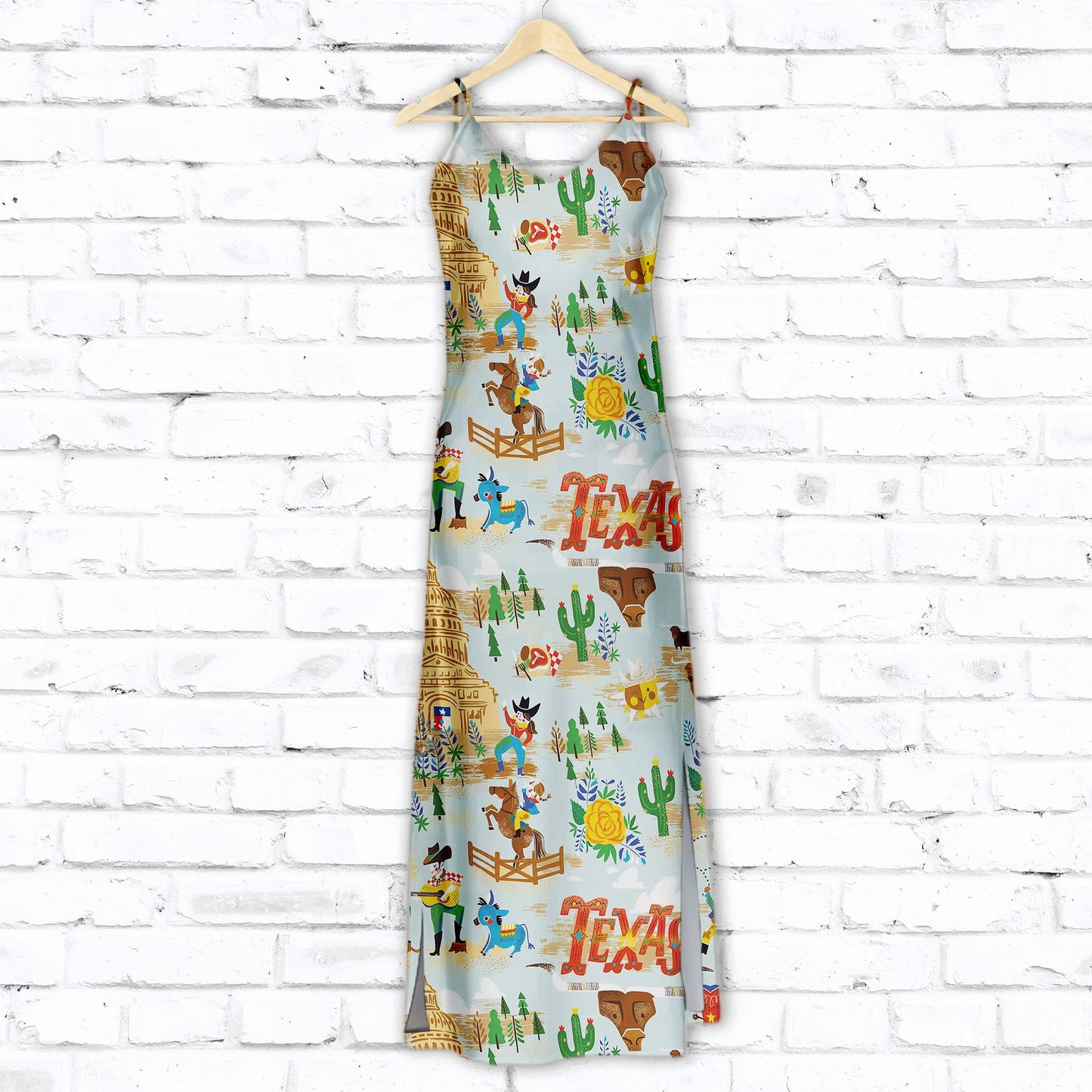 Hawaiian Texas Cowboy T1507 - Hawaii Dress