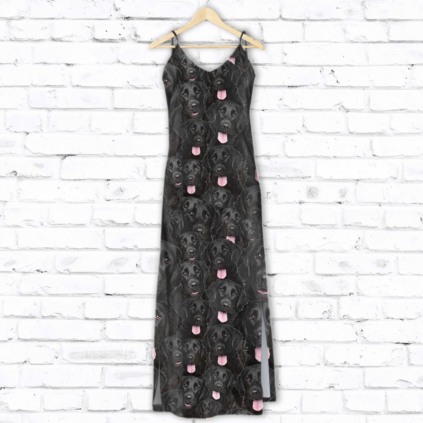 Hawaiian Flat Coated Retriever Awesome D1507 - Hawaii Dress