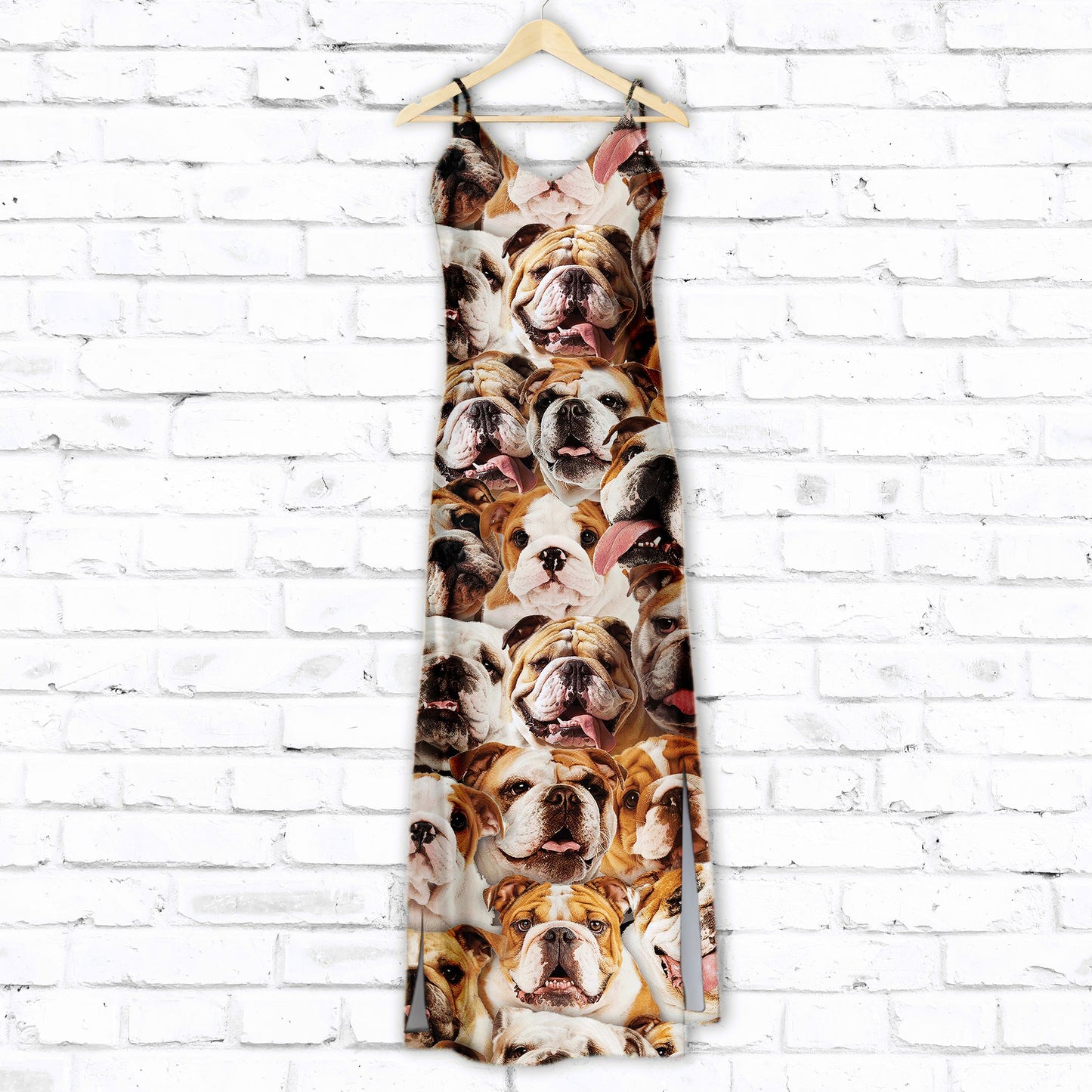 Hawaiian Bulldog Awesome T1507 - Hawaii Dress