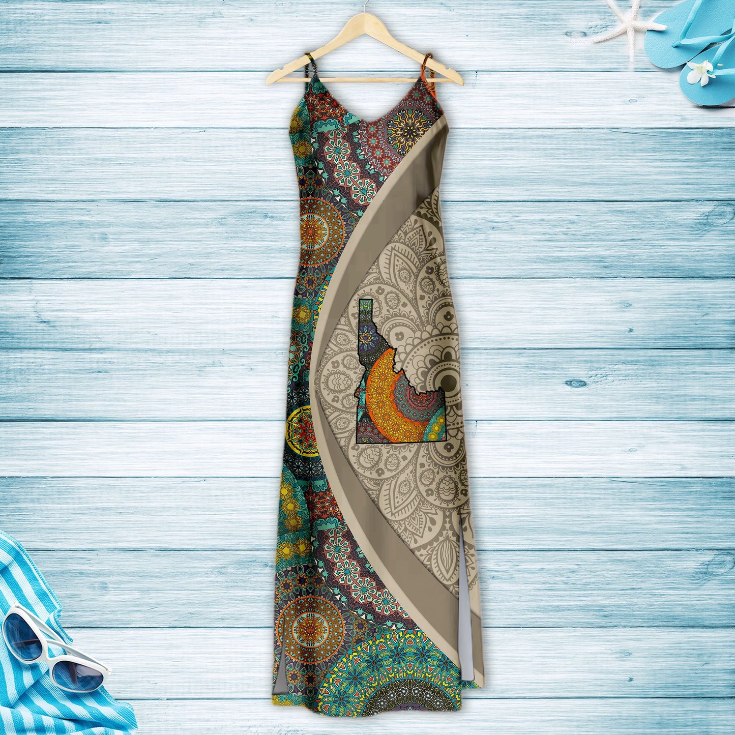 Hawaiian Idaho Mandala H157045 - Hawaii Dress
