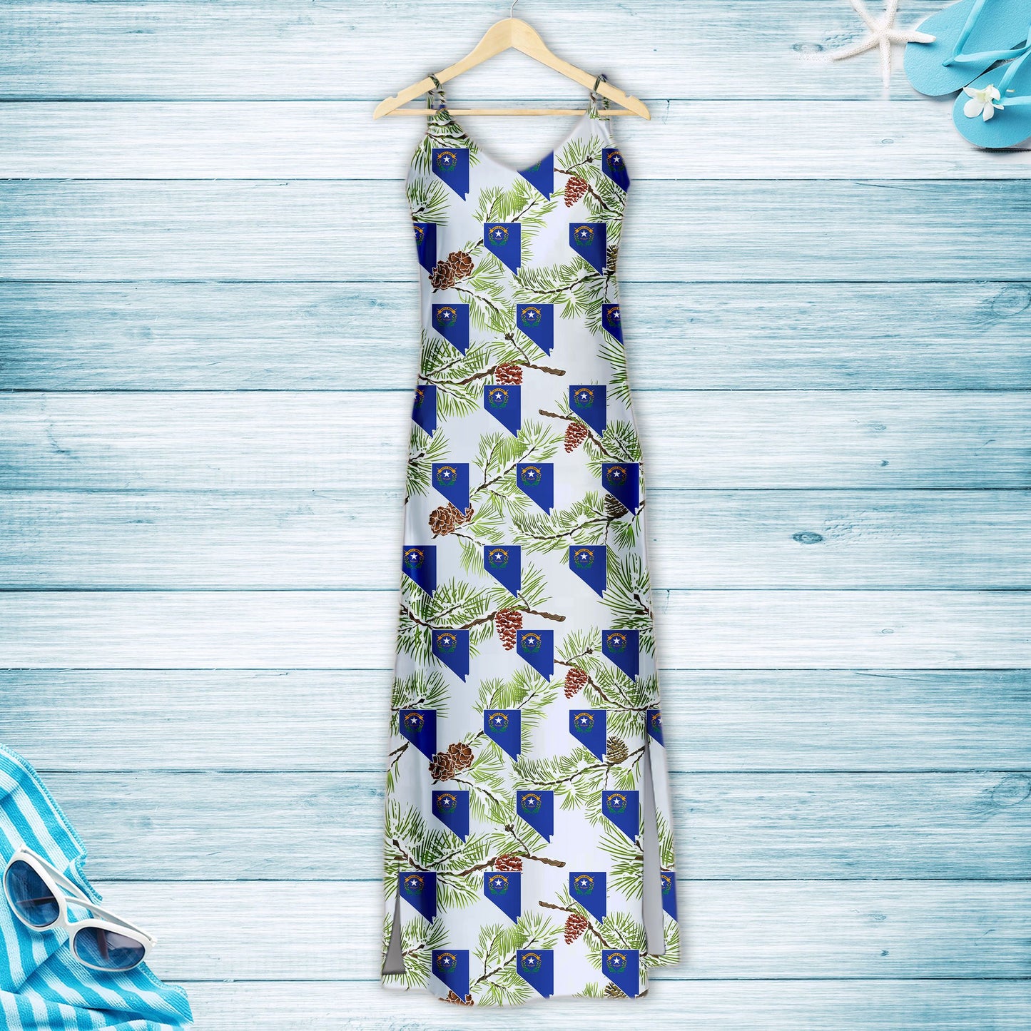 Hawaiian Nevada Singleleaf Pinyon Pine H157047 - Hawaii Dress