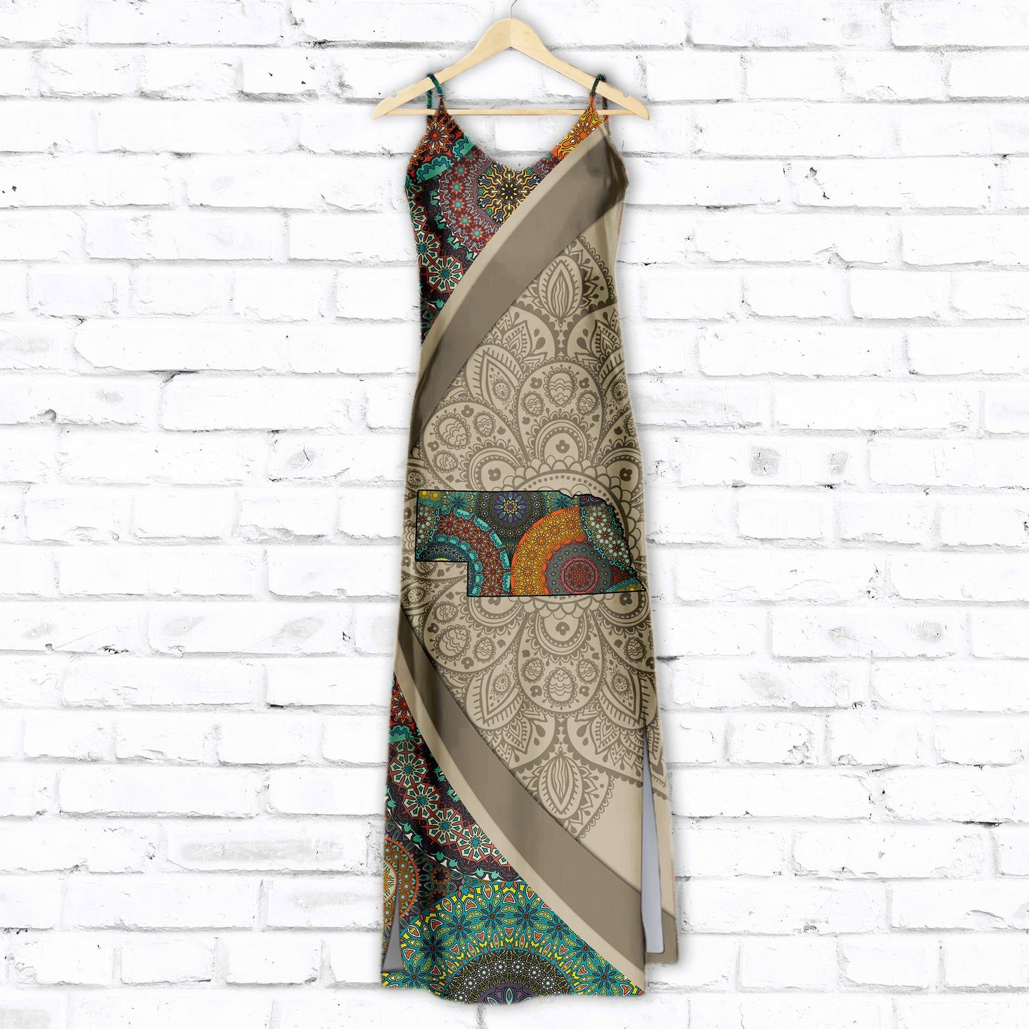 Hawaiian Nebraska Mandala T1507 - Hawaii Dress