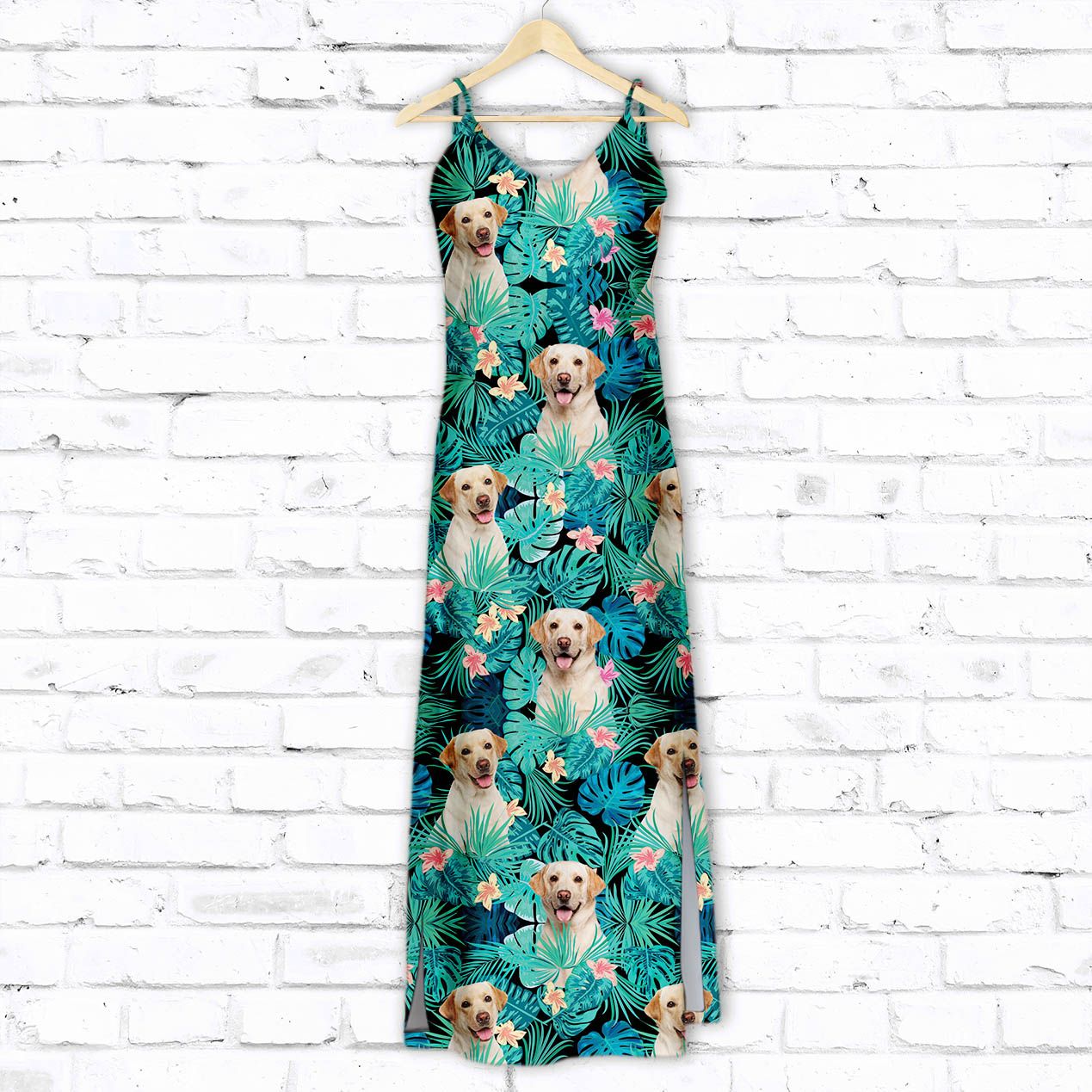 Hawaiian Labrador Retriever Tropical T1507 - Hawaii Dress