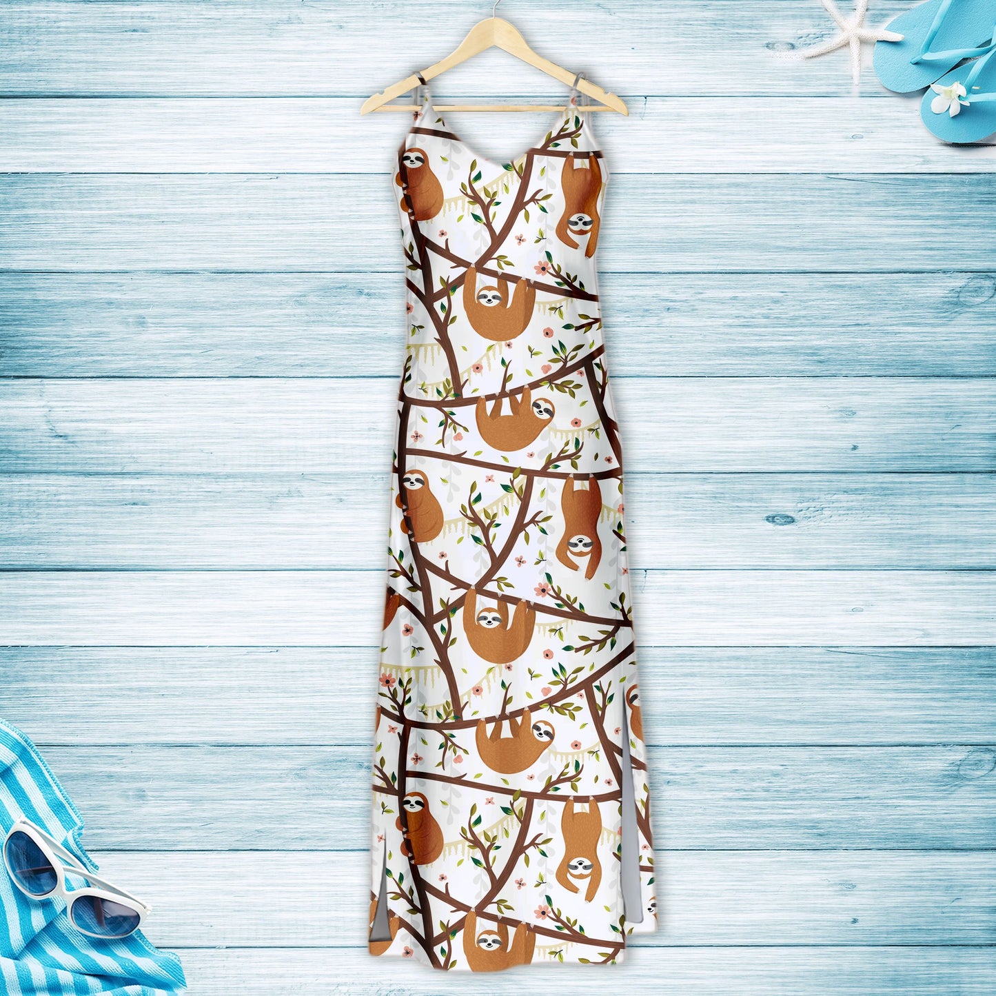 Hawaiian Amazing Sloth H157105 - Hawaii Dress