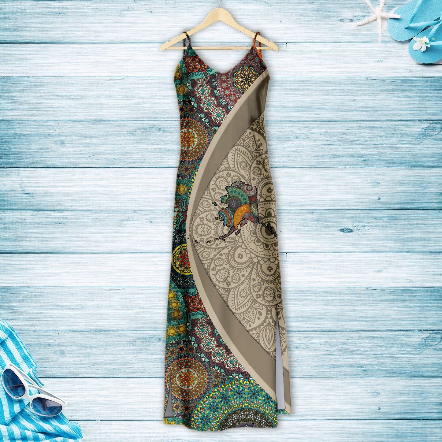 Hawaiian Alaska Mandala H157054 - Hawaii Dress