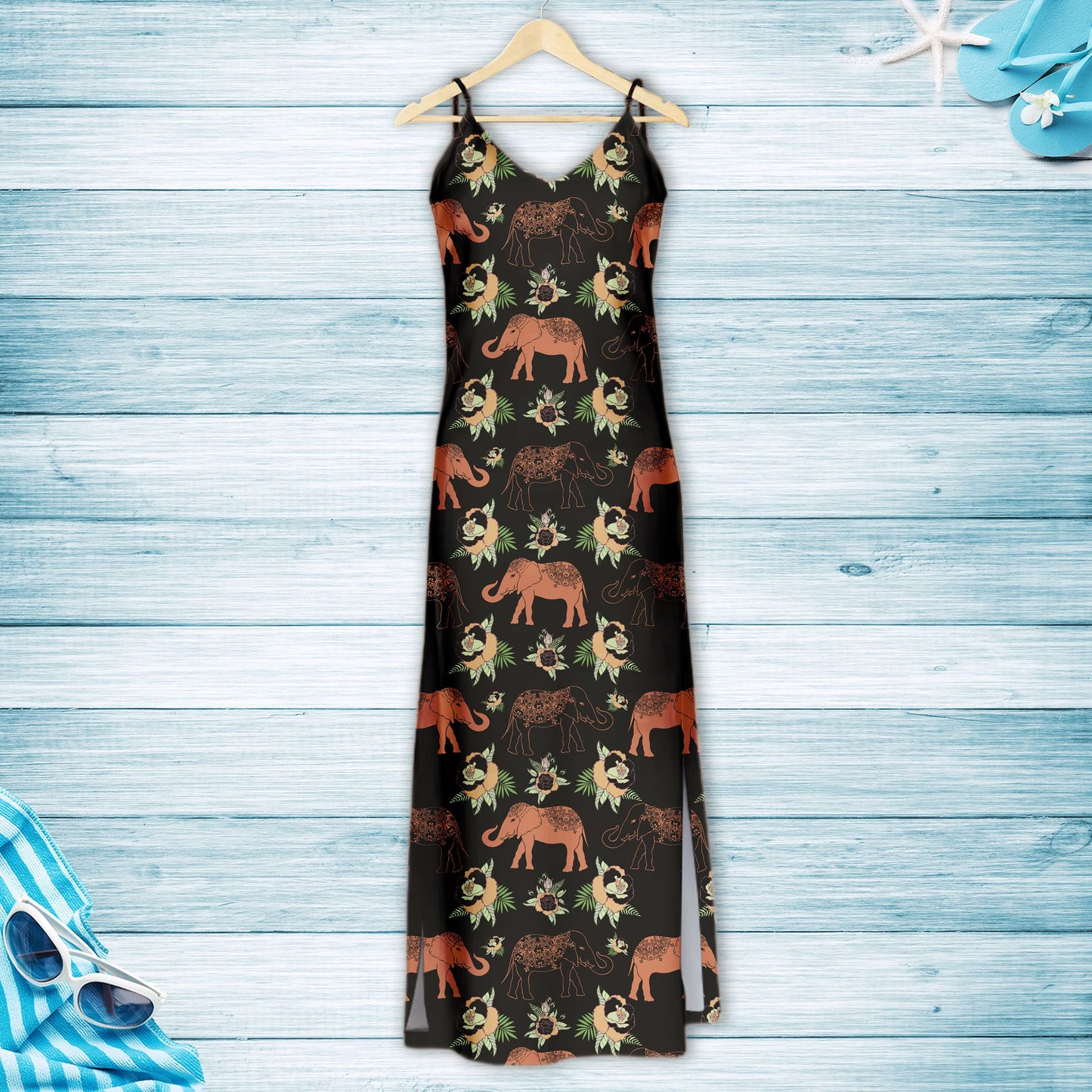 Hawaiian Amazing Elephant H157120 - Hawaii Dress