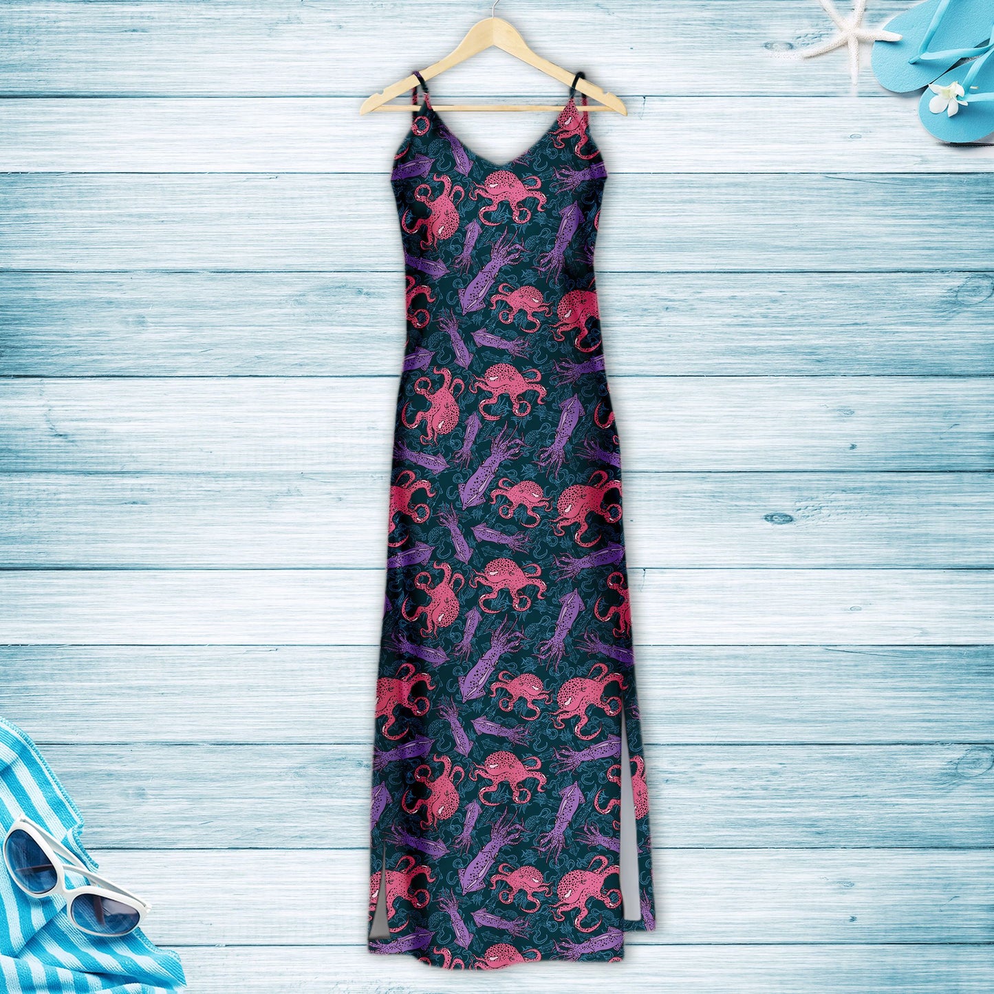 Hawaiian Amazing Octopus H157064 - Hawaii Dress