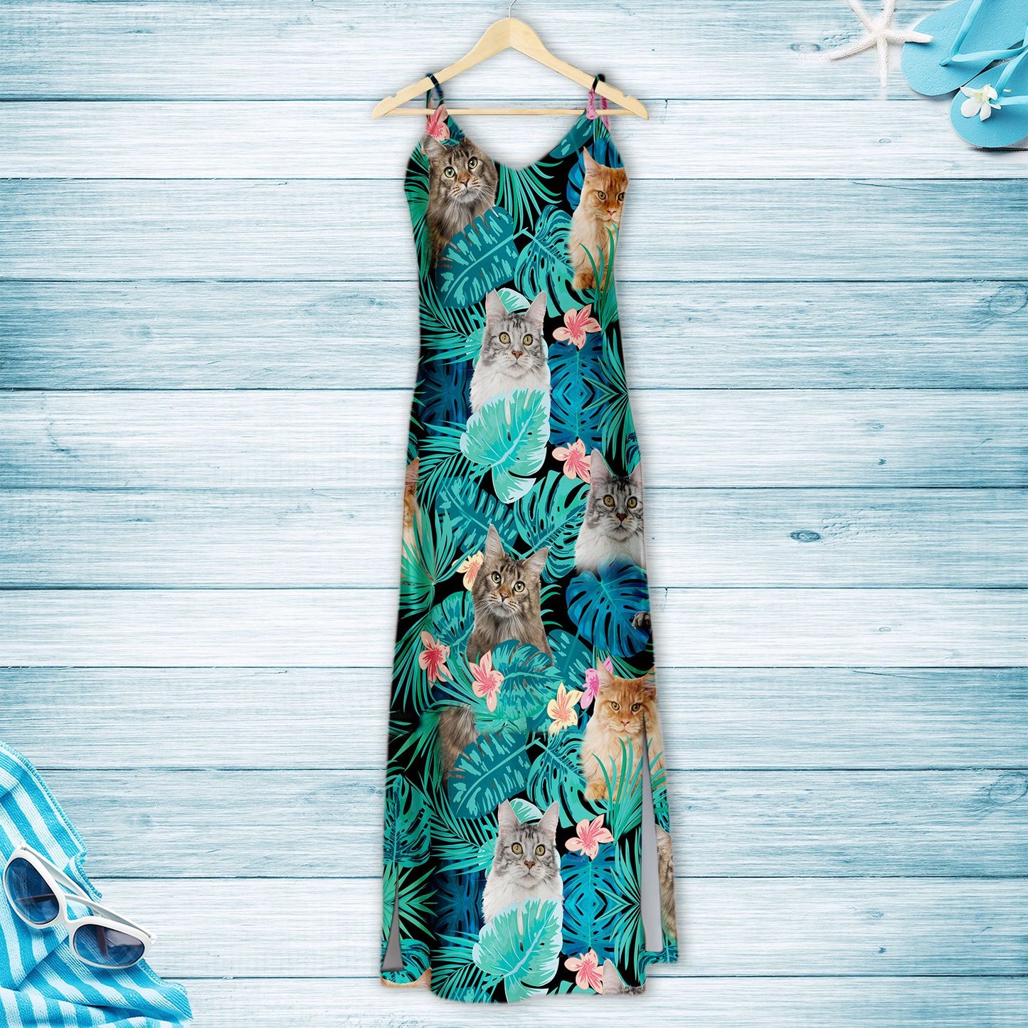 Hawaiian Tropical Maine Coon G5716 - Hawaii Dress