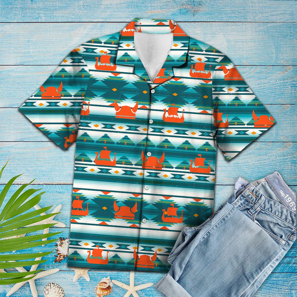 Vikings Pattern TG5716 - Hawaiian Shirt