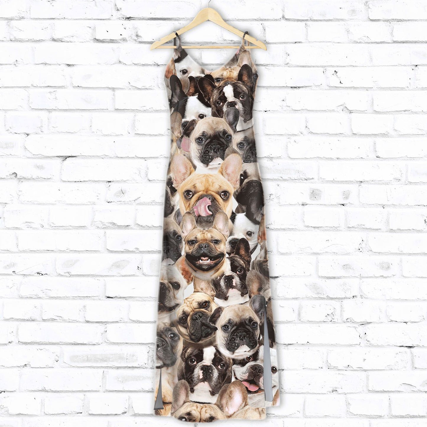 French Bulldog Awesome D1607 - Hawaiian Dress