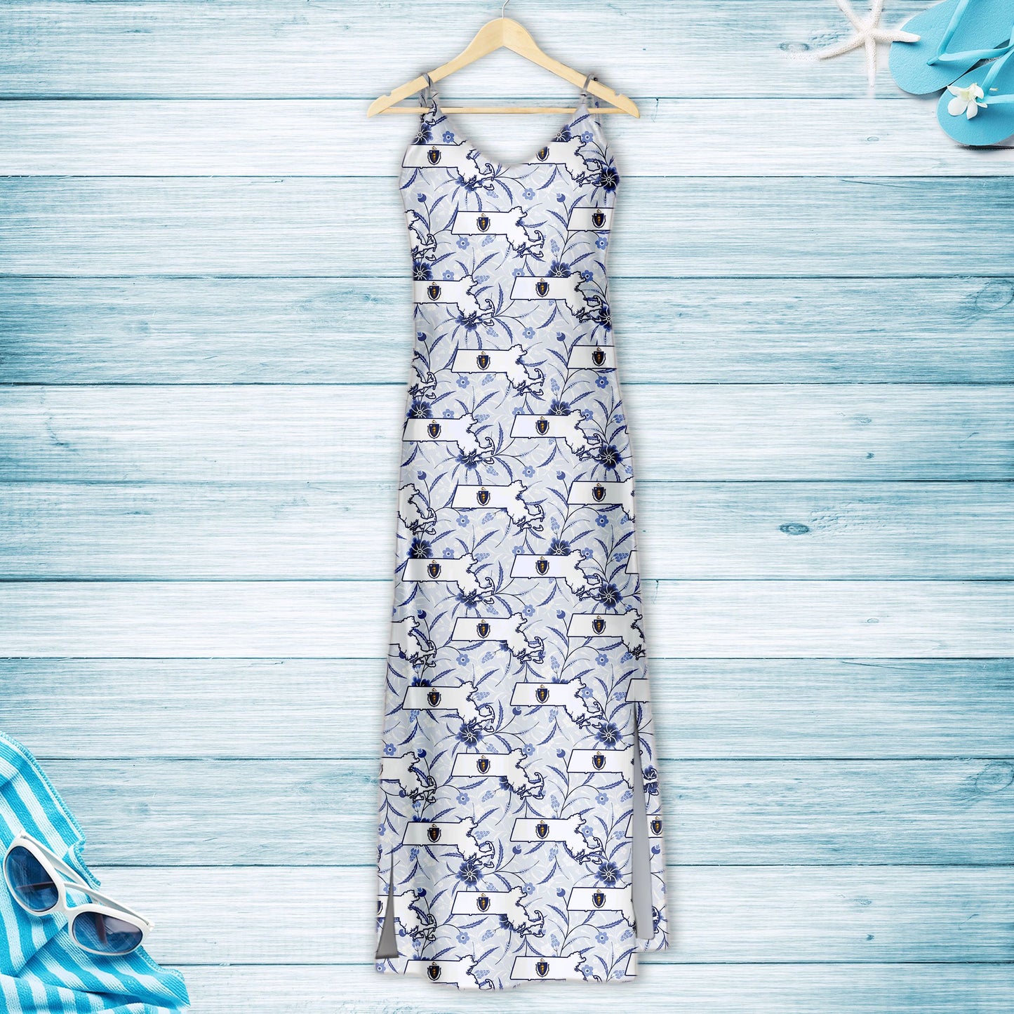 Massachusetts Mayflower H167069 - Hawaiian Dress