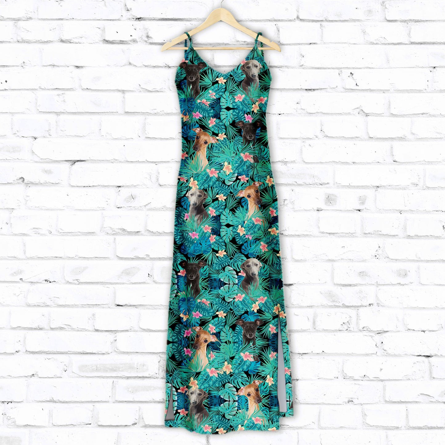 Italian Greyhound Tropical T1607 - Hawaiian Dress