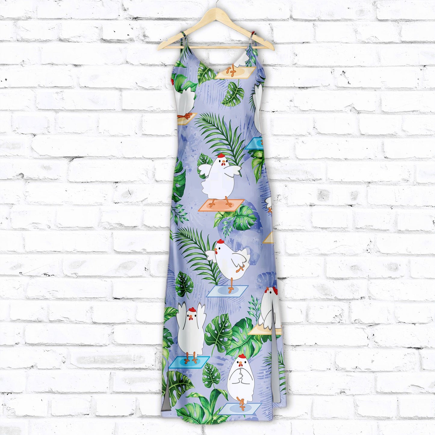 Chicken Love Yoga G5717 - Hawaiian Dress