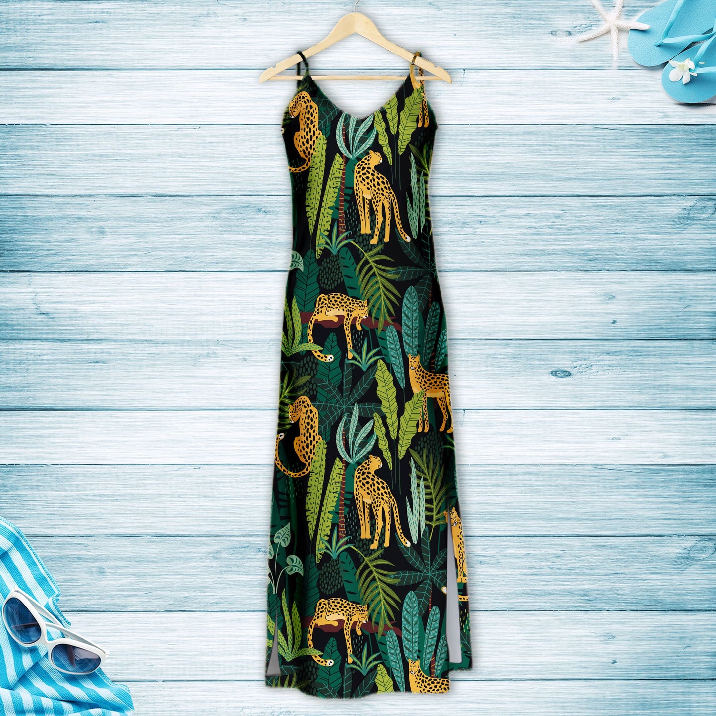 Amazing Leopard H167098 - Hawaiian Dress