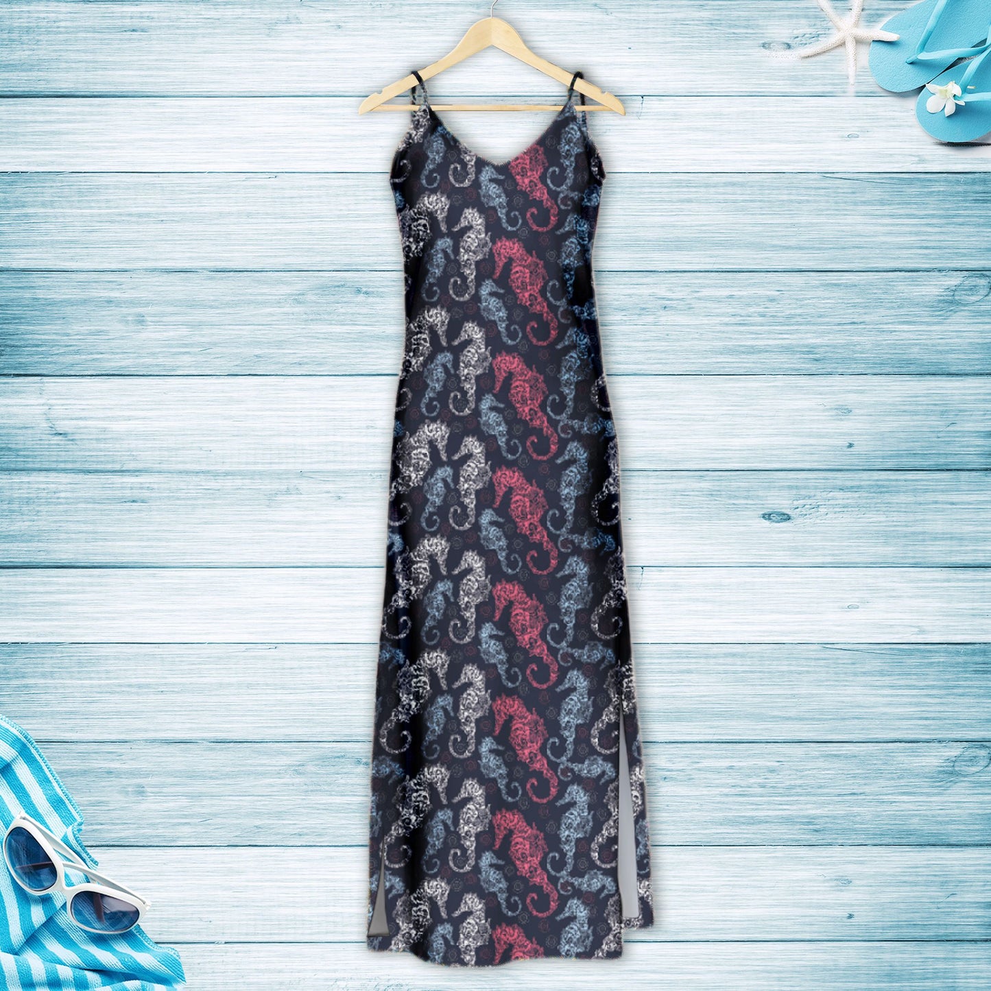 Amazing Seahorse H167101 - Hawaiian Dress