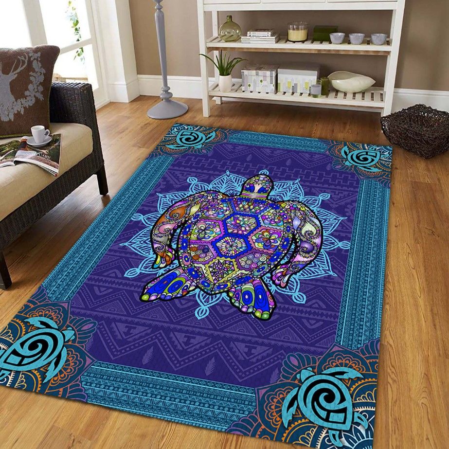 Turtle Mandala D1008 Rug