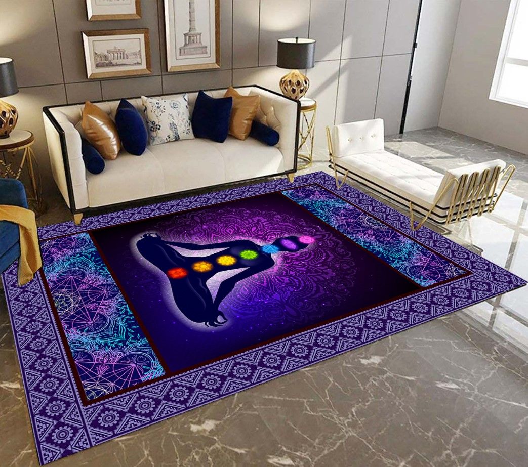 Yoga Lovers D1408 Rectangle Rug