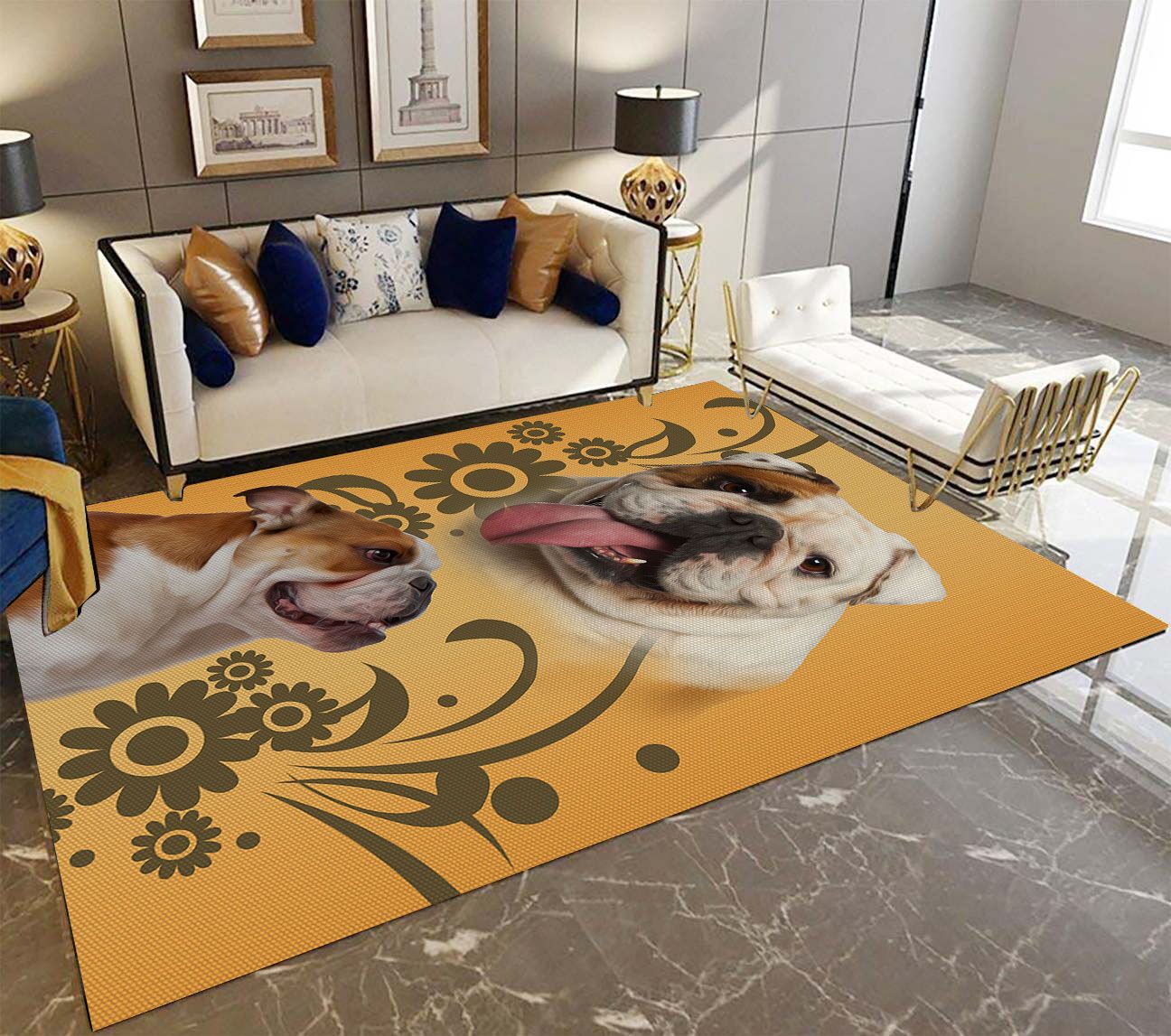 Bulldog Vintage T1408 Rug