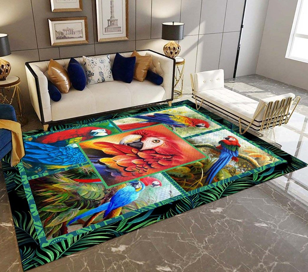 Beauty Parrot D2408 Rectangle Rug