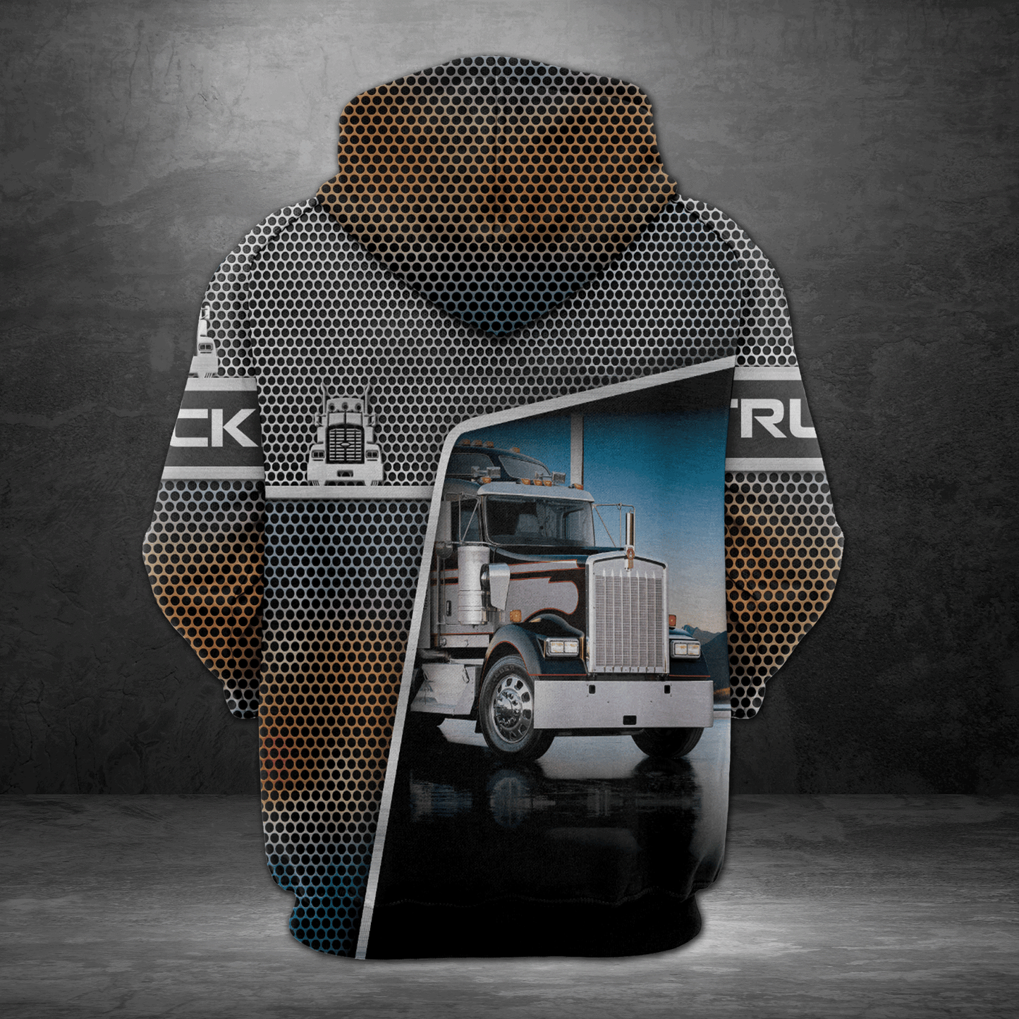 Trucker H19802 - All Over Print Unisex Hoodie