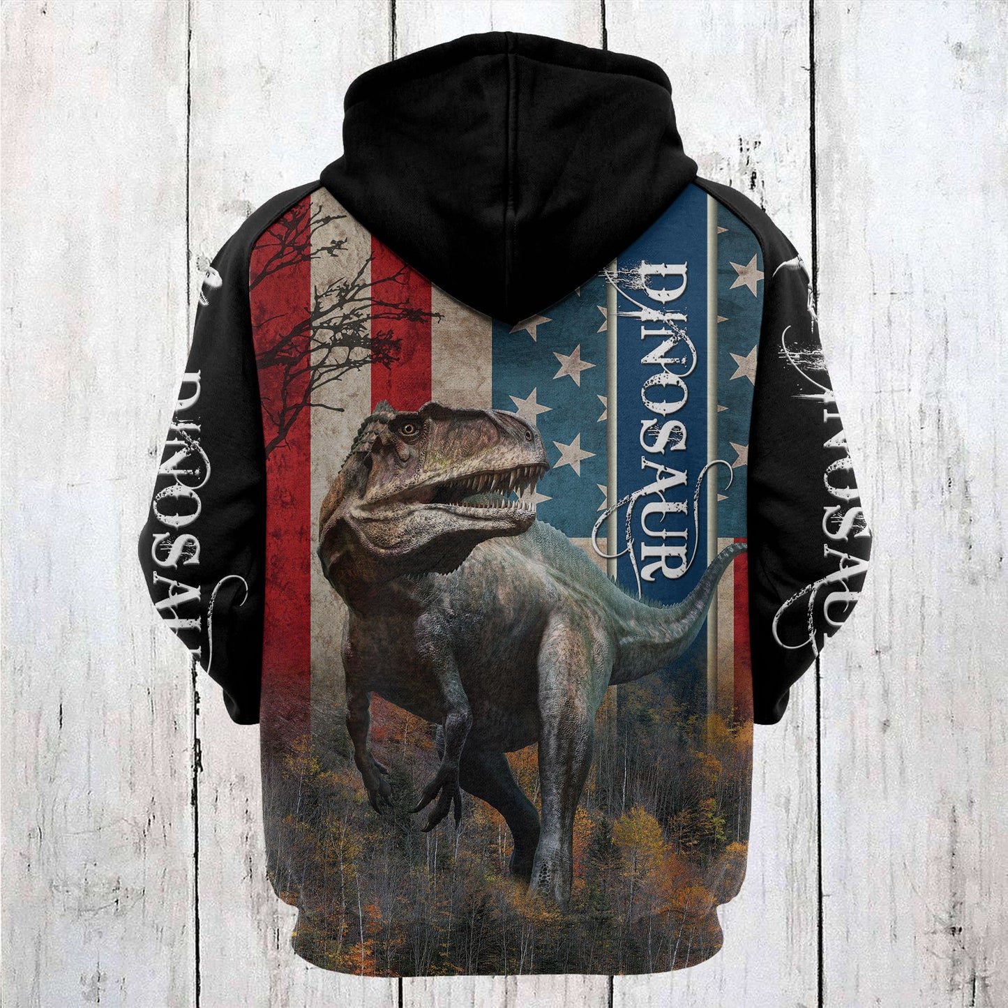 Dinosaur Awesome T2508 - All Over Print Unisex Hoodie