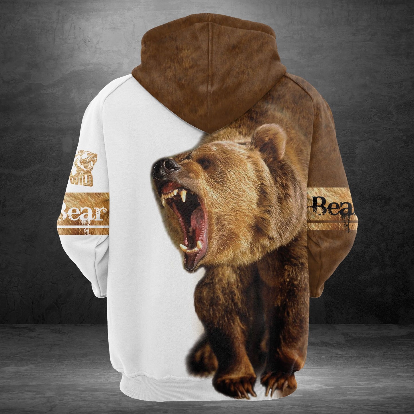 3D Bear G5825 - All Over Print Unisex Hoodie