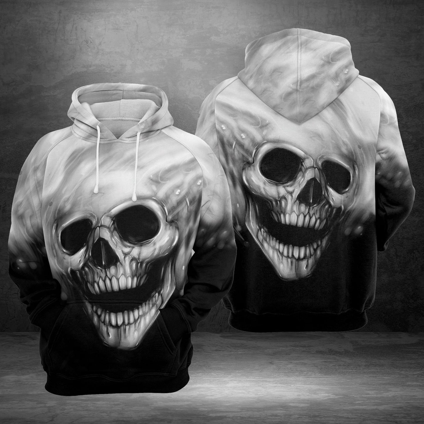 Awesome Skull G5828 - All Over Print Unisex Hoodie