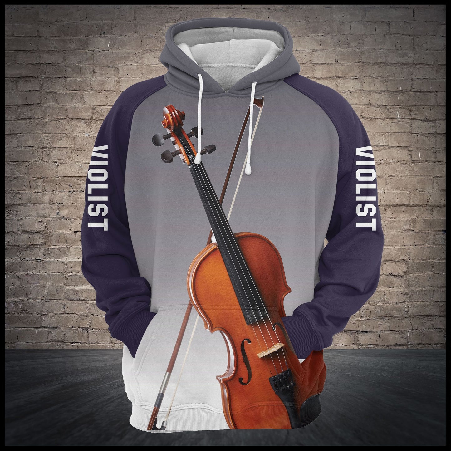 Just For Violist G5828 - All Over Print Unisex Hoodie
