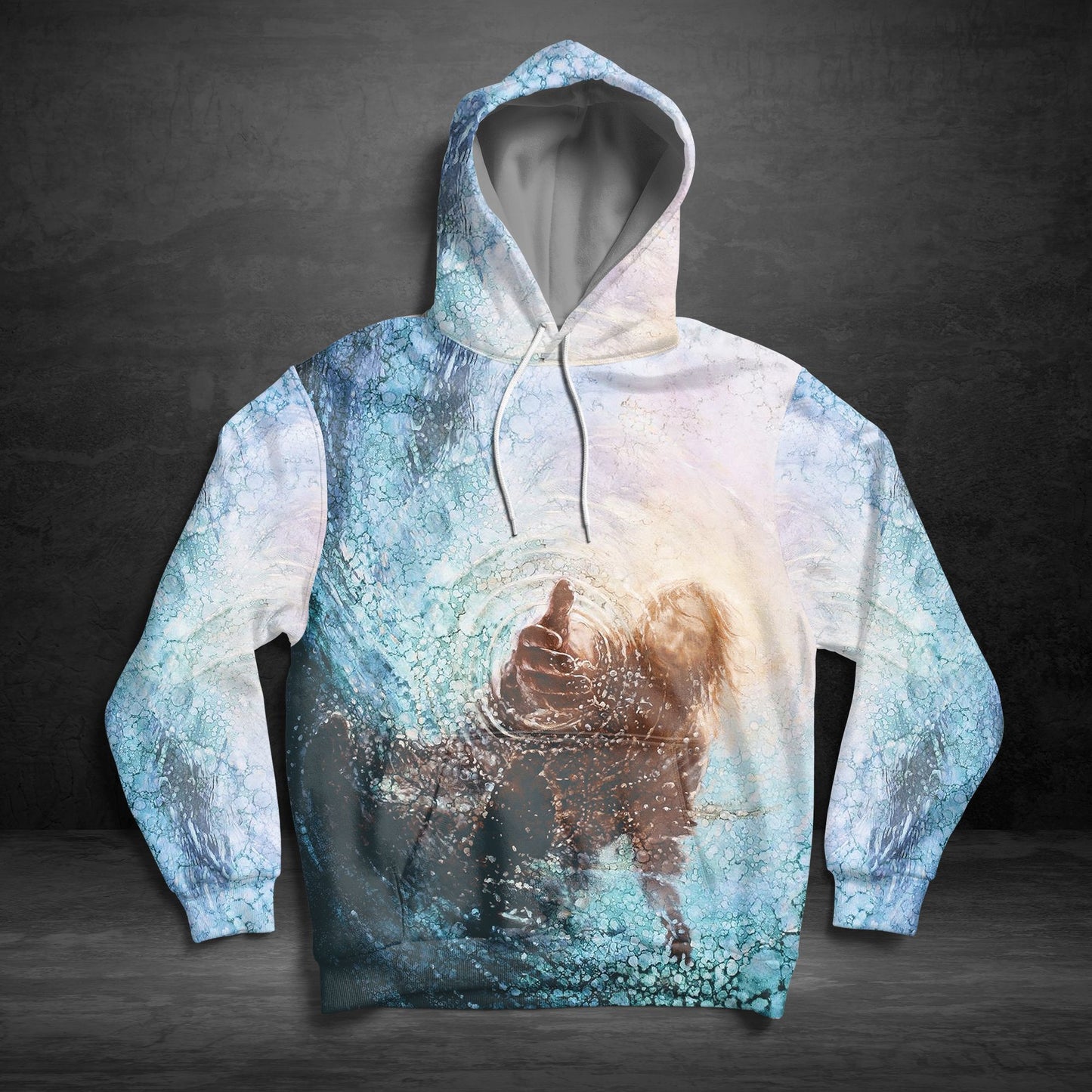 The Hand Of God G5831 - All Over Print Unisex Hoodie