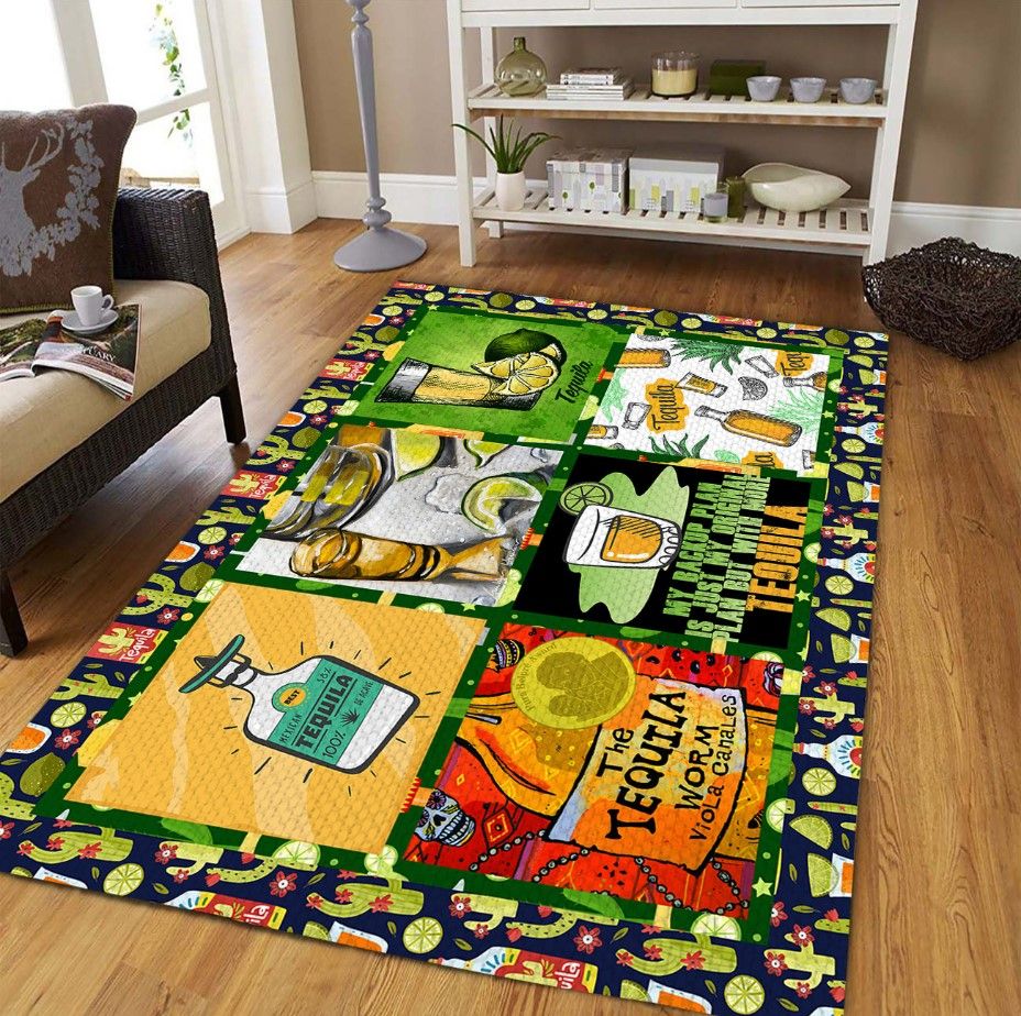 Tequila Lovers D0109 Rectangle Rug