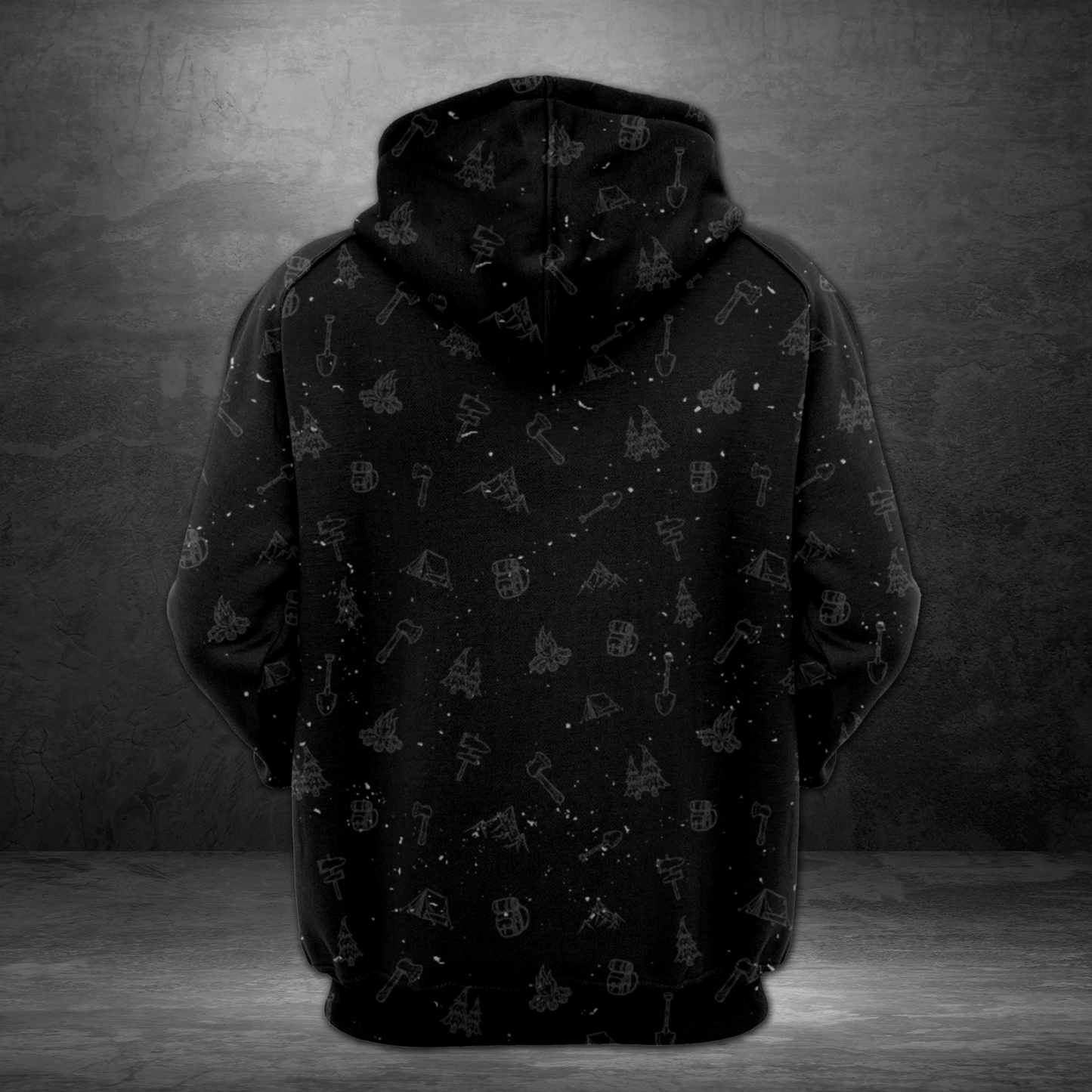 Camping Queen HT02905 - All Over Print Unisex Hoodie