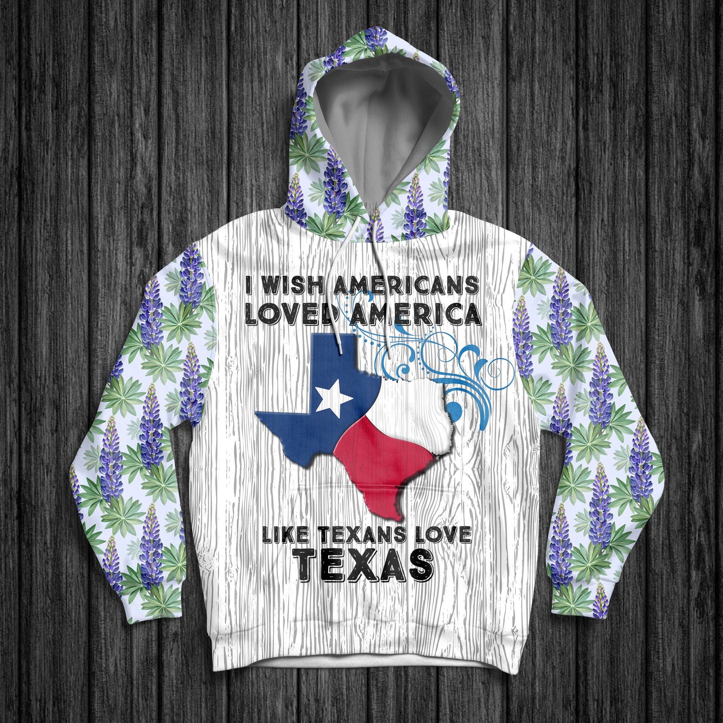 Texas Lover H4909 - All Over Print Unisex Hoodie