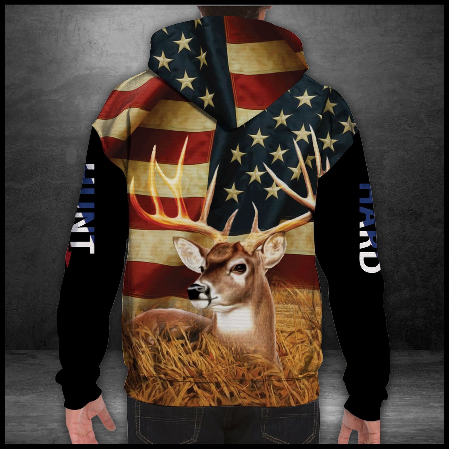 Deer Hunting T809 - All Over Print Unisex Hoodie