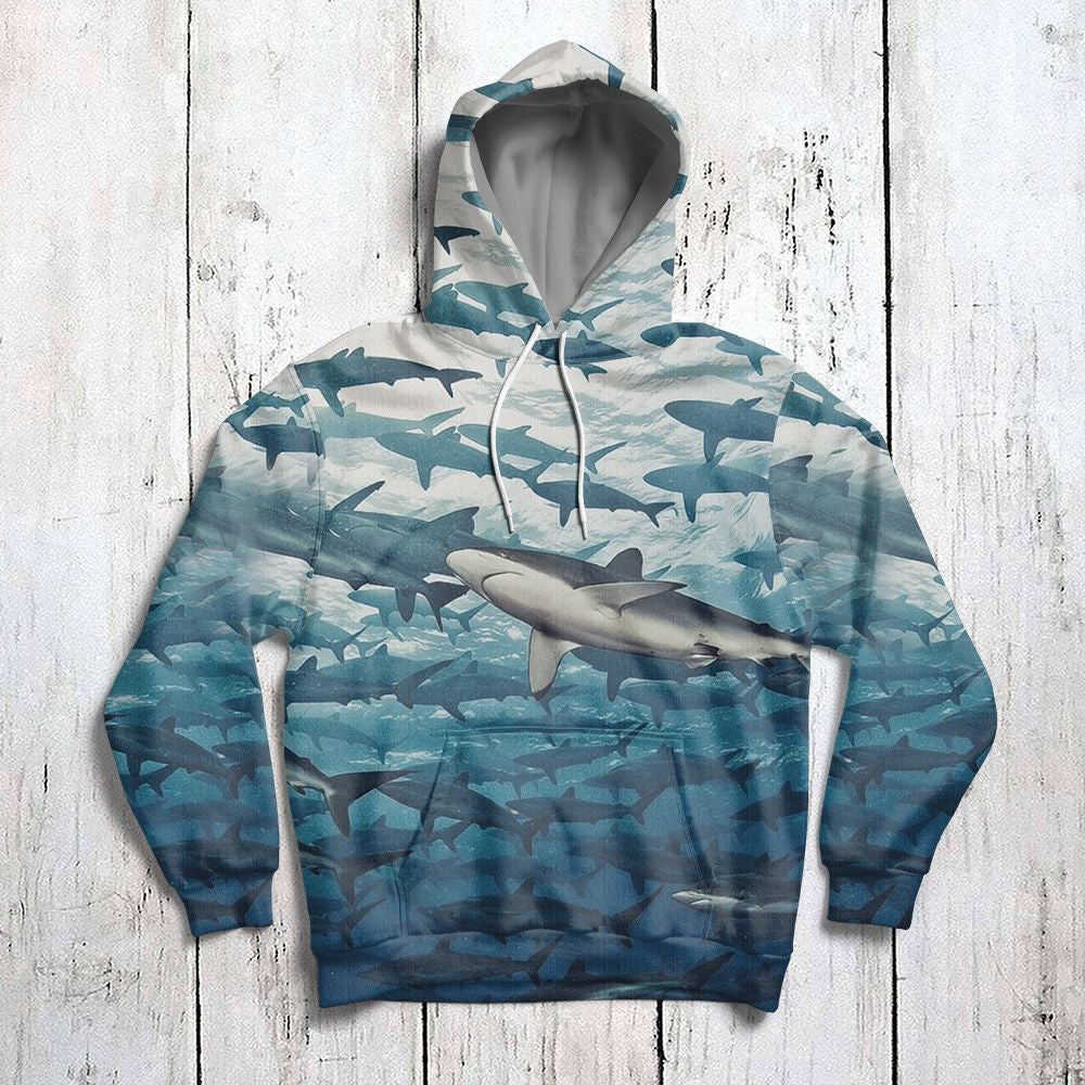 Shark Sea Life G5909 - All Over Print Unisex Hoodie