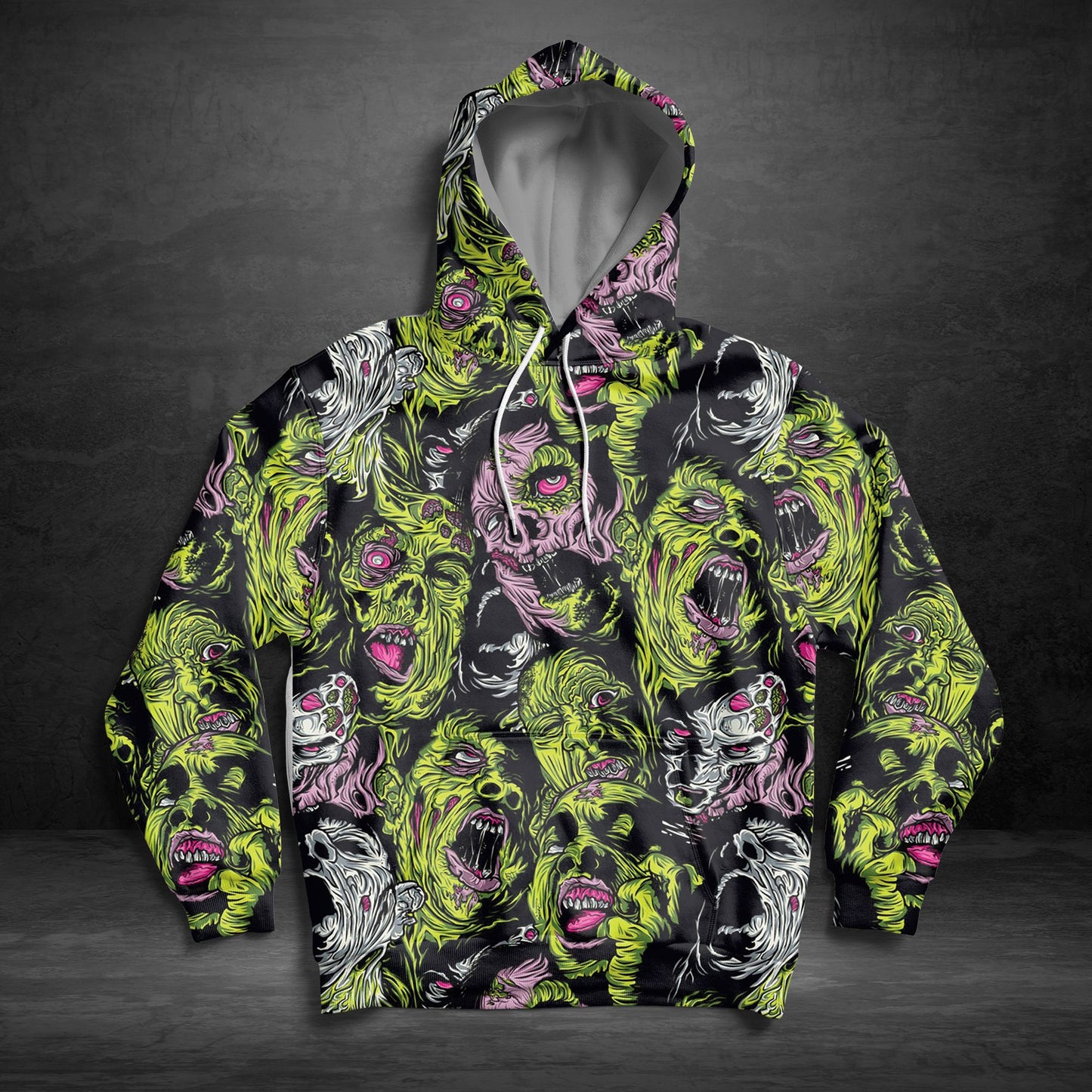 Zombie Costume G5910 - All Over Print Unisex Hoodie