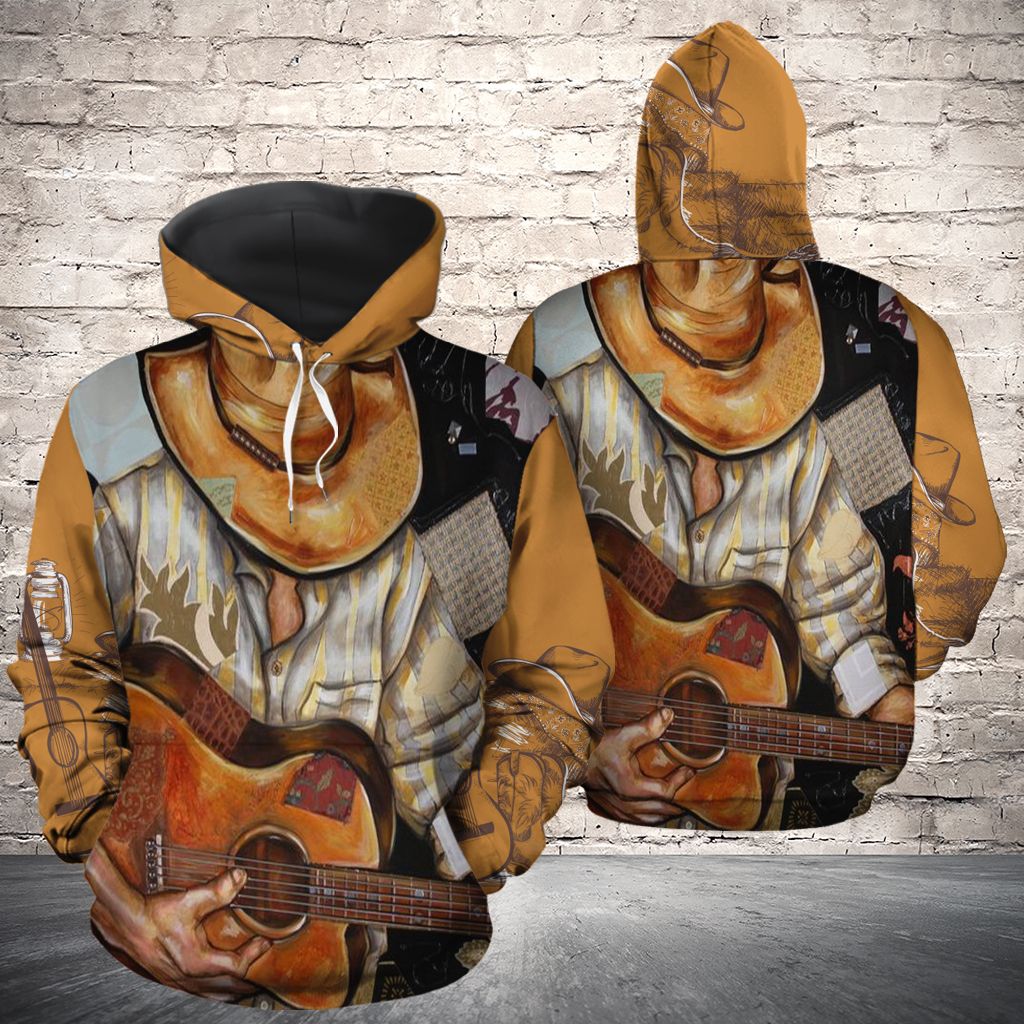 Cowboy Loves Country Music TG5910 - All Over Print Unisex Hoodie