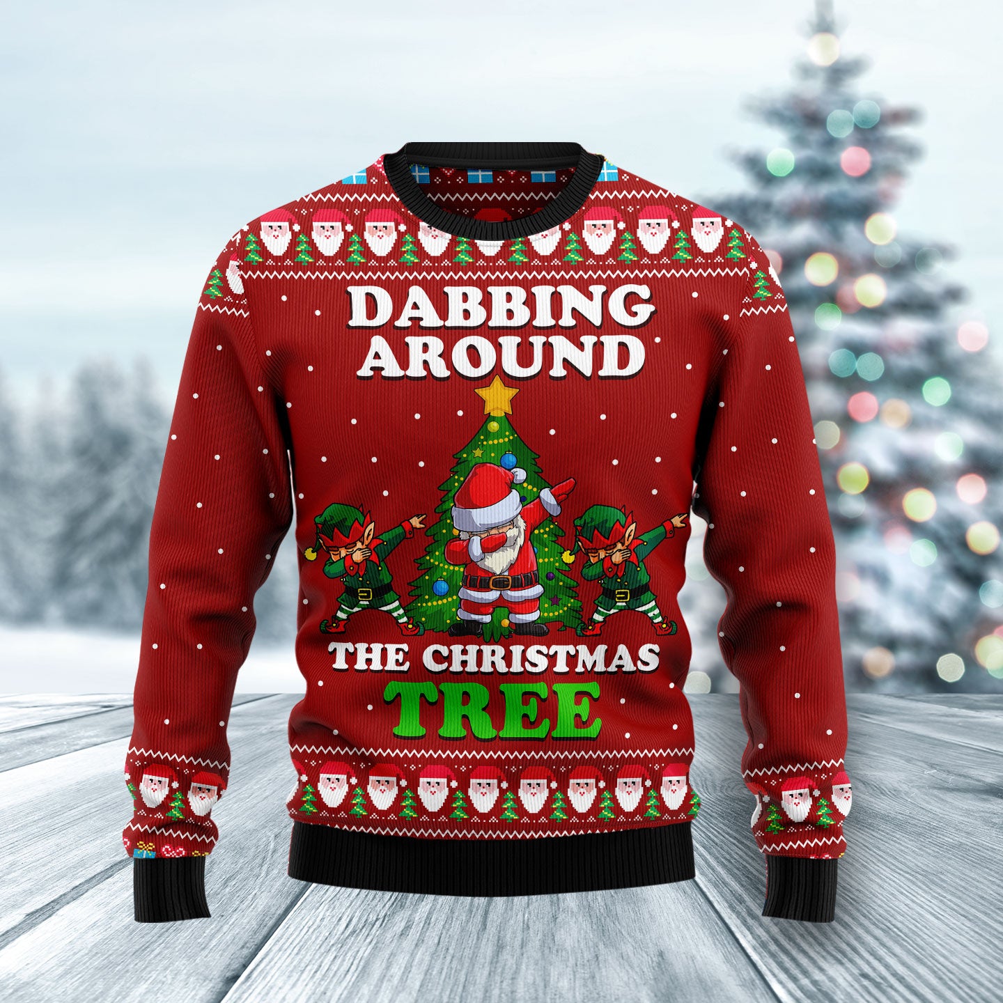 Santa Claus The Funniest Ugly Christmas Sweaters Awkward Styles