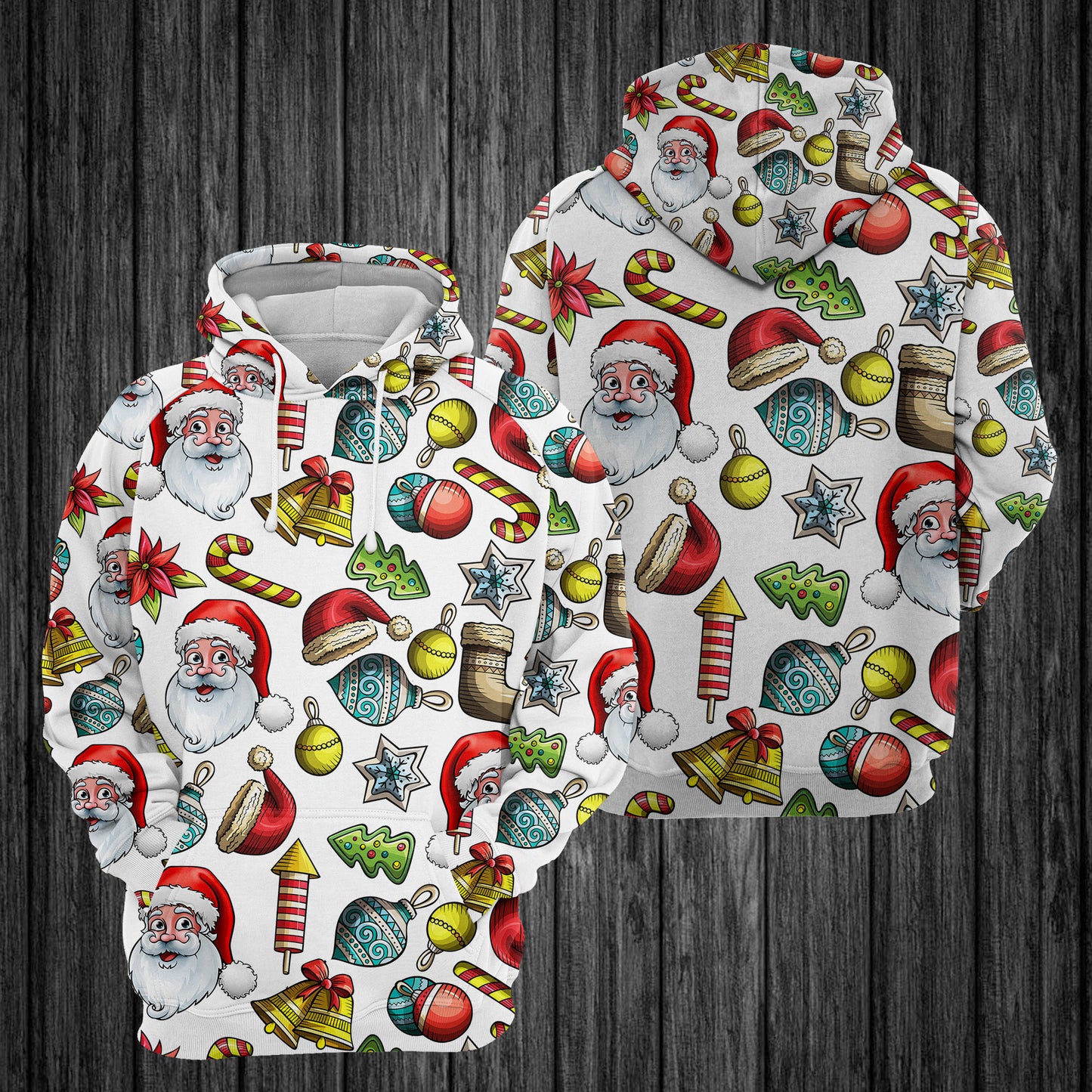 Christmas Pattern Awesome TY1311 - All Over Print Unisex Hoodie