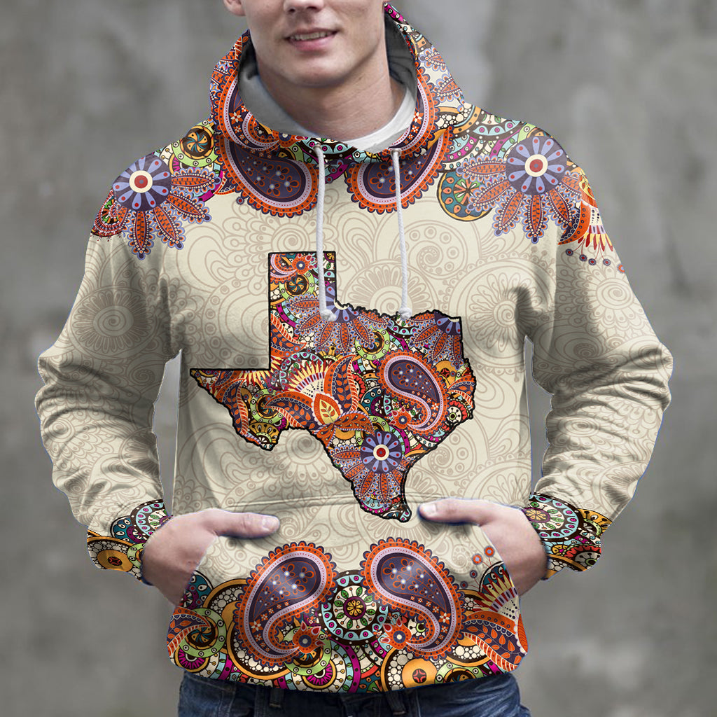 Amazing Paisley Texas HZ121617 unisex womens & mens, couples matching, friends, funny family sublimation 3D hoodie christmas holiday gifts (plus size available)