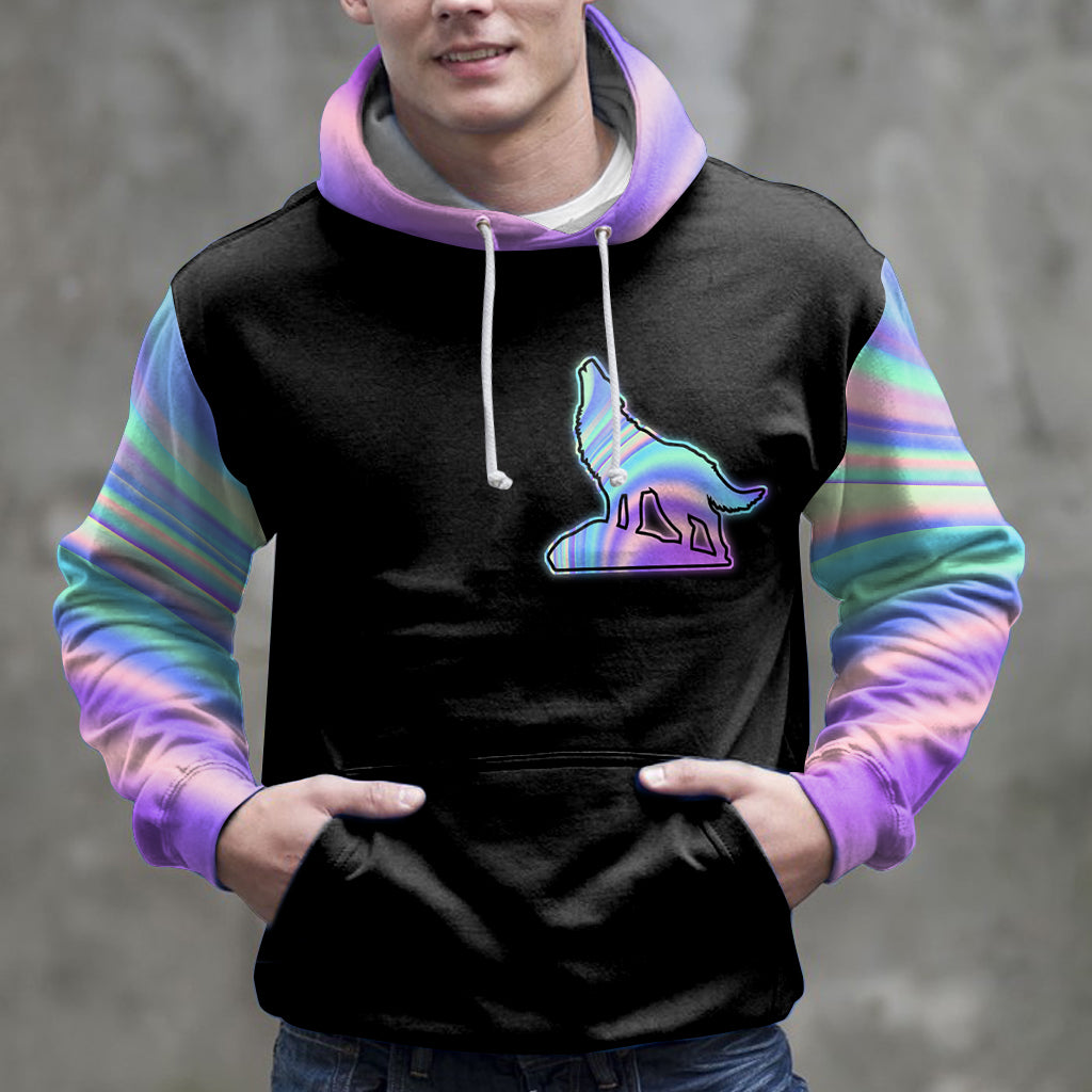 Amazing Light Wolf HZ113025 unisex womens & mens, couples matching, friends, funny family sublimation 3D hoodie christmas holiday gifts (plus size available)