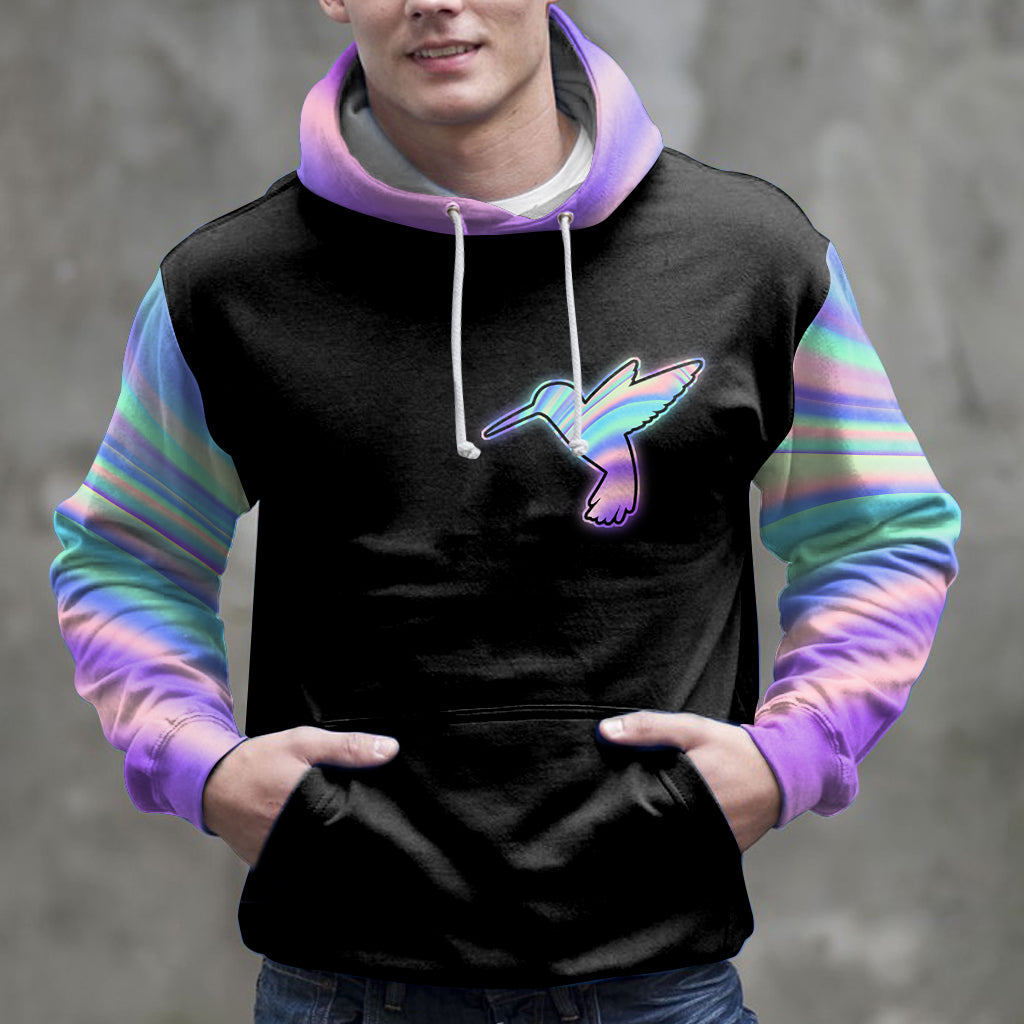 Amazing Light Hummingbird HZ113024 unisex womens & mens, couples matching, friends, funny family sublimation 3D hoodie christmas holiday gifts (plus size available)